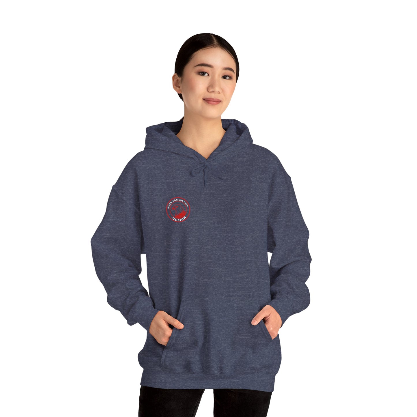American Culture Design Hooded Sweatshirt for Comfort and Style