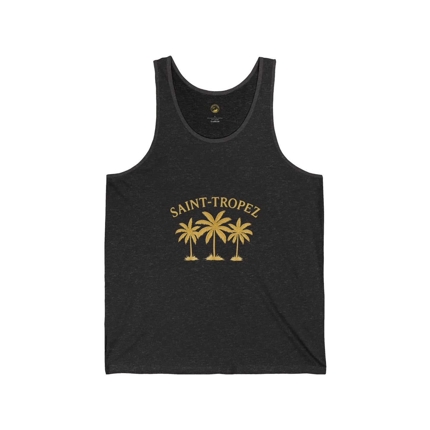 Saint-Tropez Unisex Jersey Tank Top - Summer Vibes Beachwear
