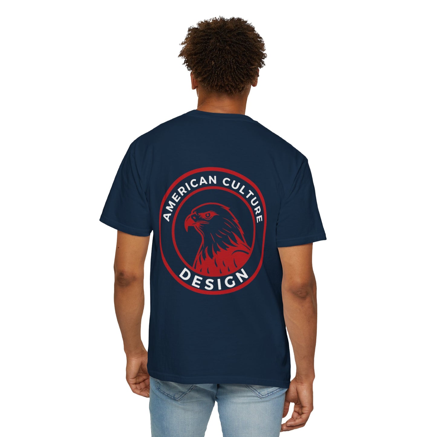 American Culture Design Unisex T-Shirt - Trendy Eagle Design