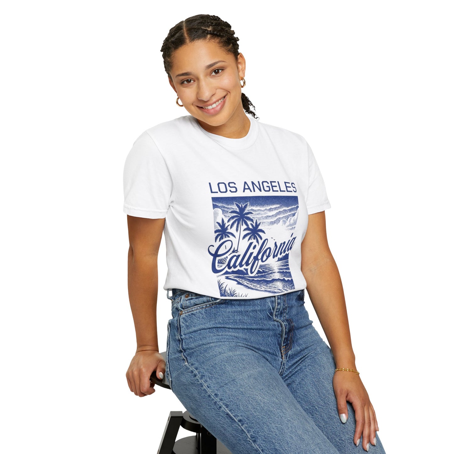 Los Angeles California Beach Paradise Tee – 100% Cotton Classic for Endless Summer Vibes