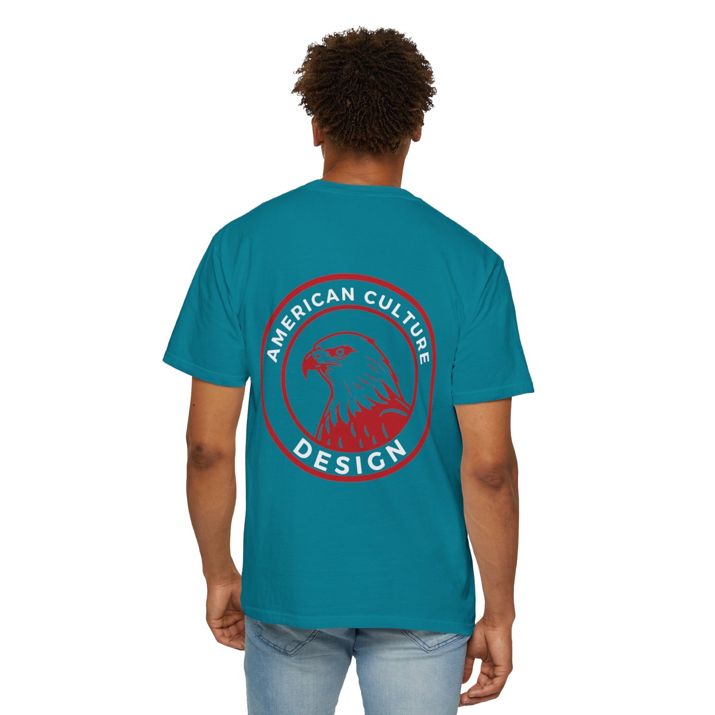 American Culture Design Unisex T-Shirt - Trendy Eagle Design