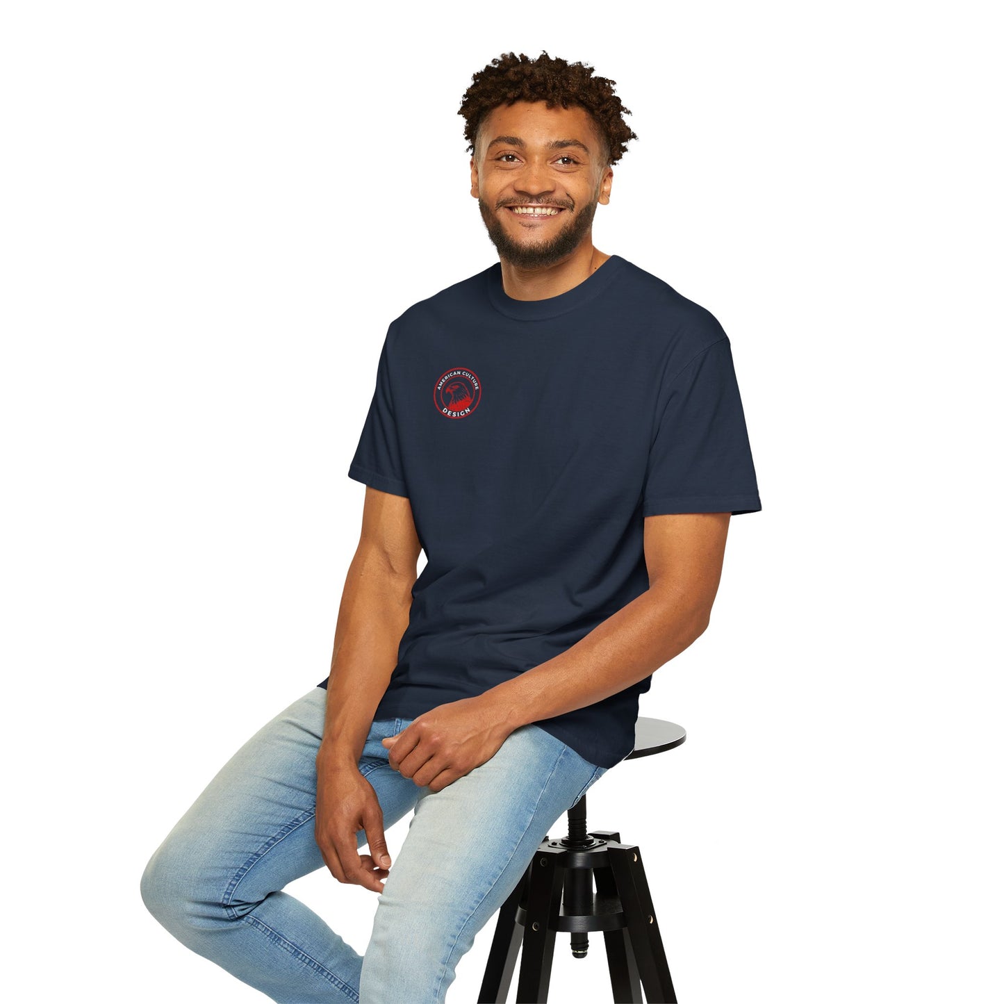 Unisex - American Culture Design Tee – Minimal Style, Maximum Identity