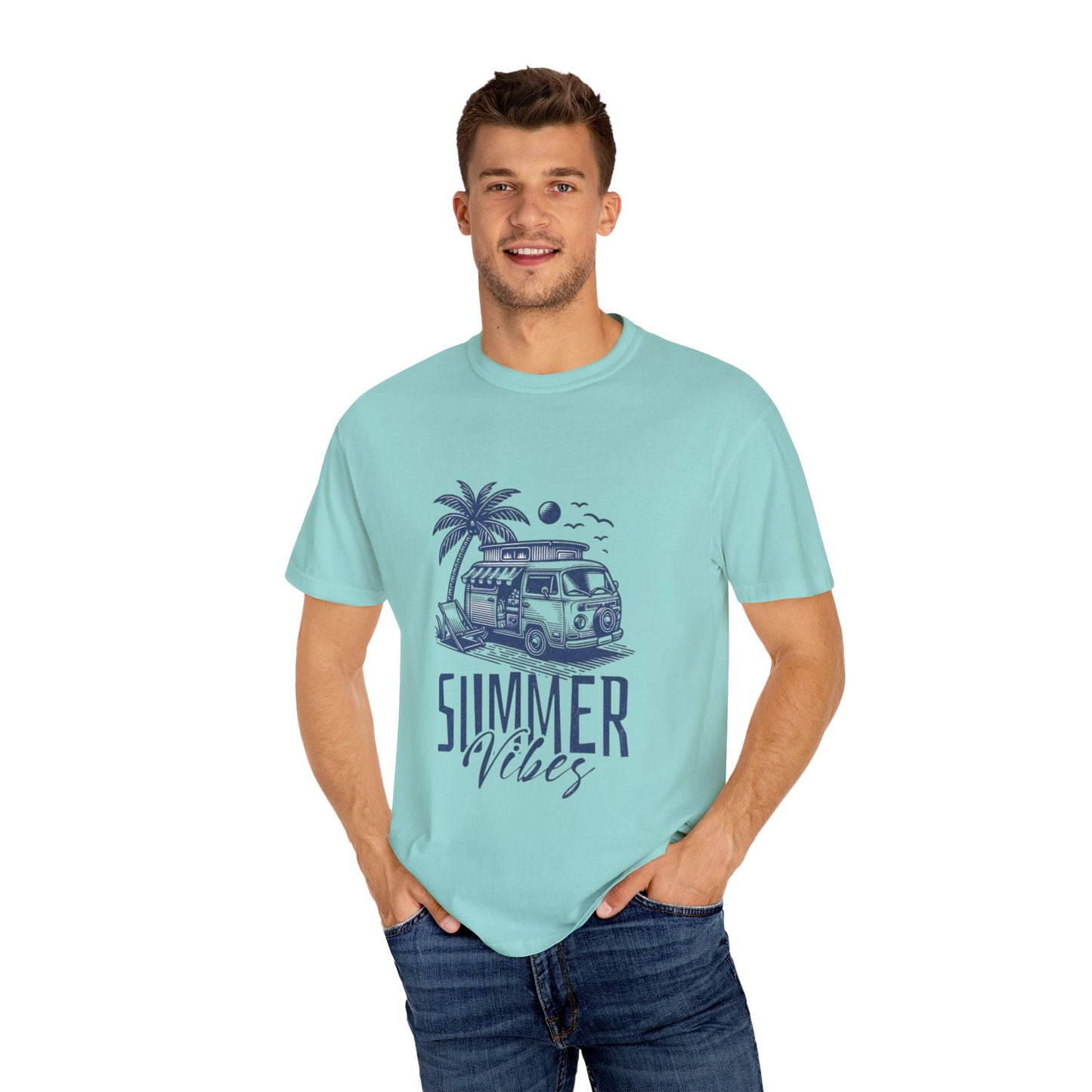 Summer Vibes Tee – 100% Cotton Retro Cool for Endless Sunshine