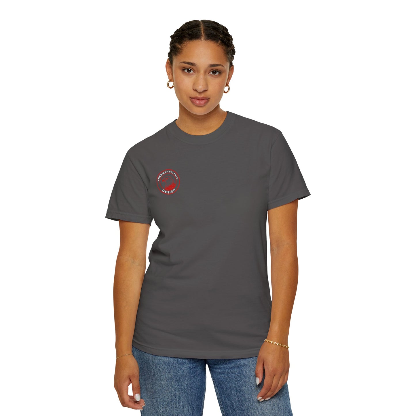 Unisex - American Culture Design Tee – Minimal Style, Maximum Identity