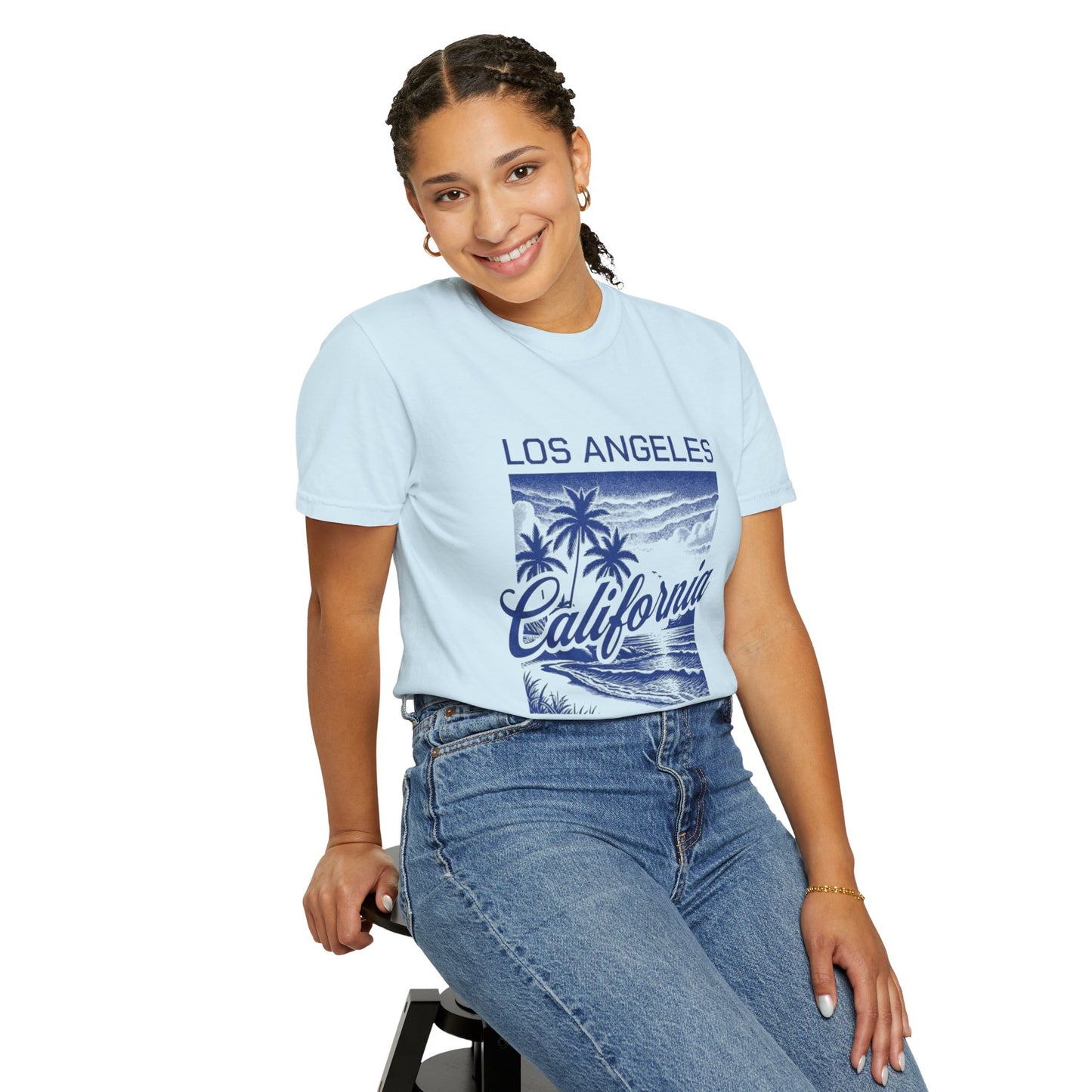 Los Angeles California Beach Paradise Tee – 100% Cotton Classic for Endless Summer Vibes