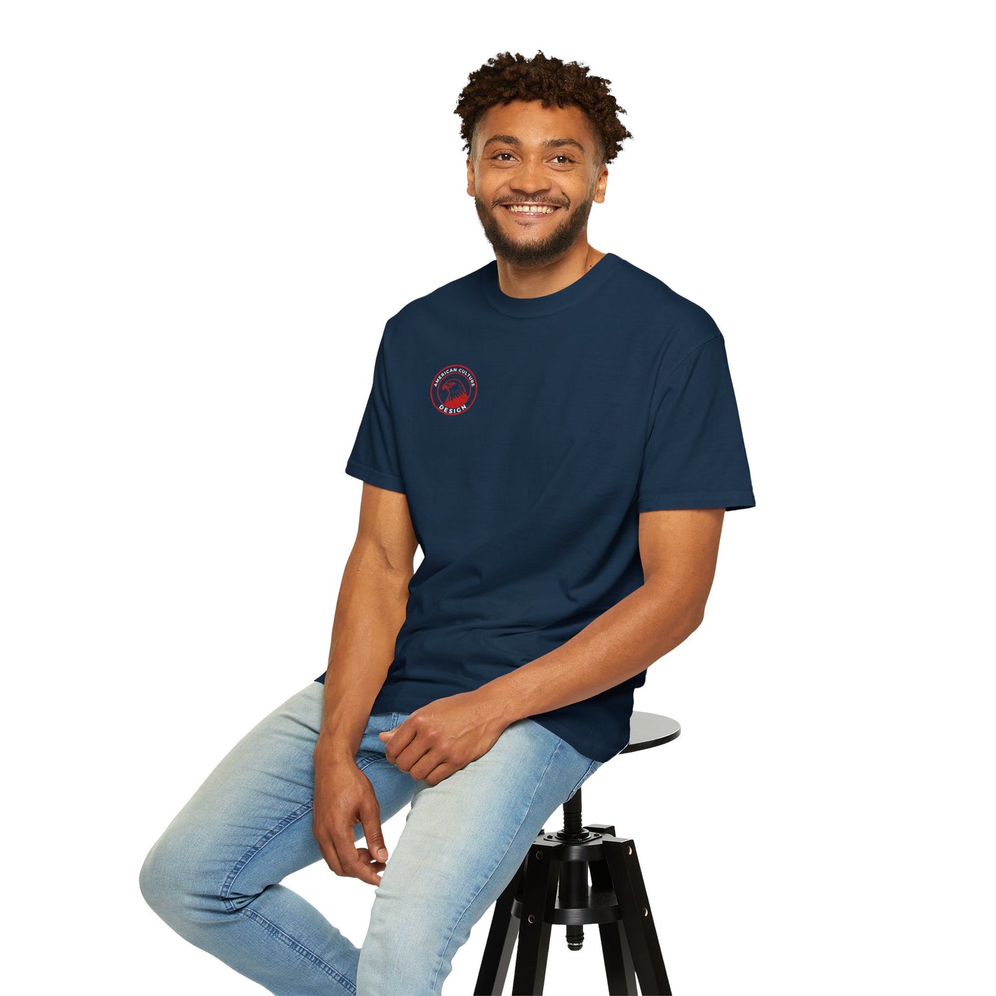 Unisex - American Culture Design Tee – Minimal Style, Maximum Identity