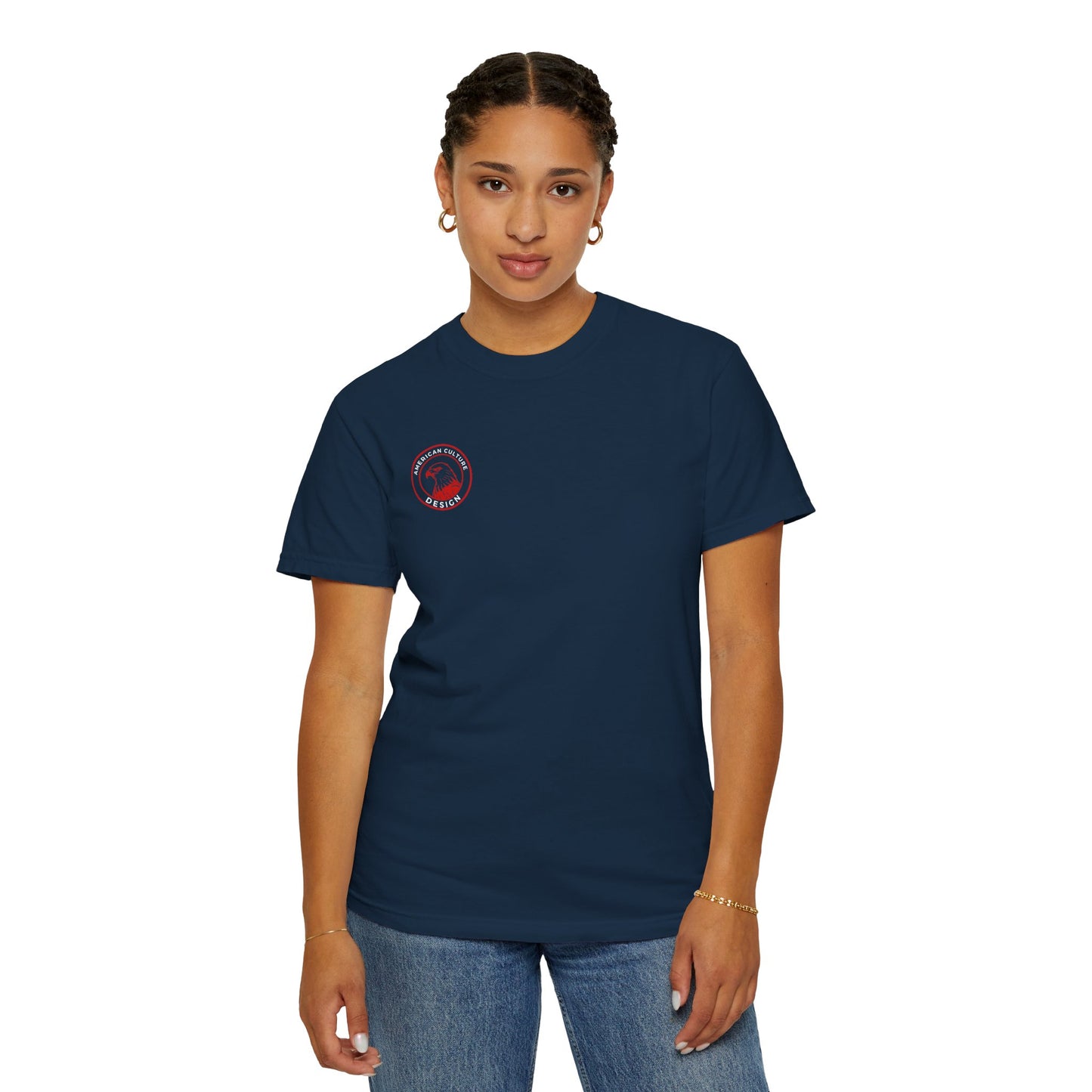 Unisex - American Culture Design Tee – Minimal Style, Maximum Identity