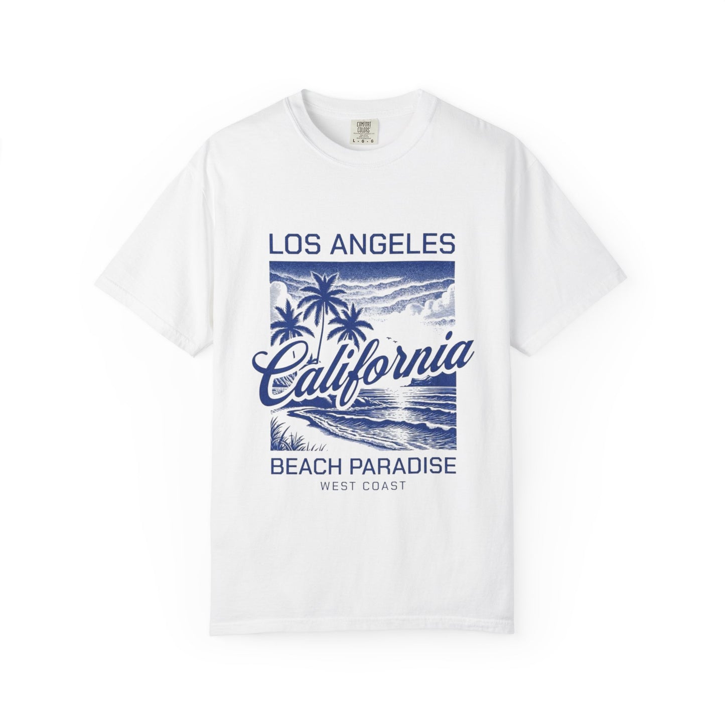 Los Angeles California Beach Paradise Tee – 100% Cotton Classic for Endless Summer Vibes
