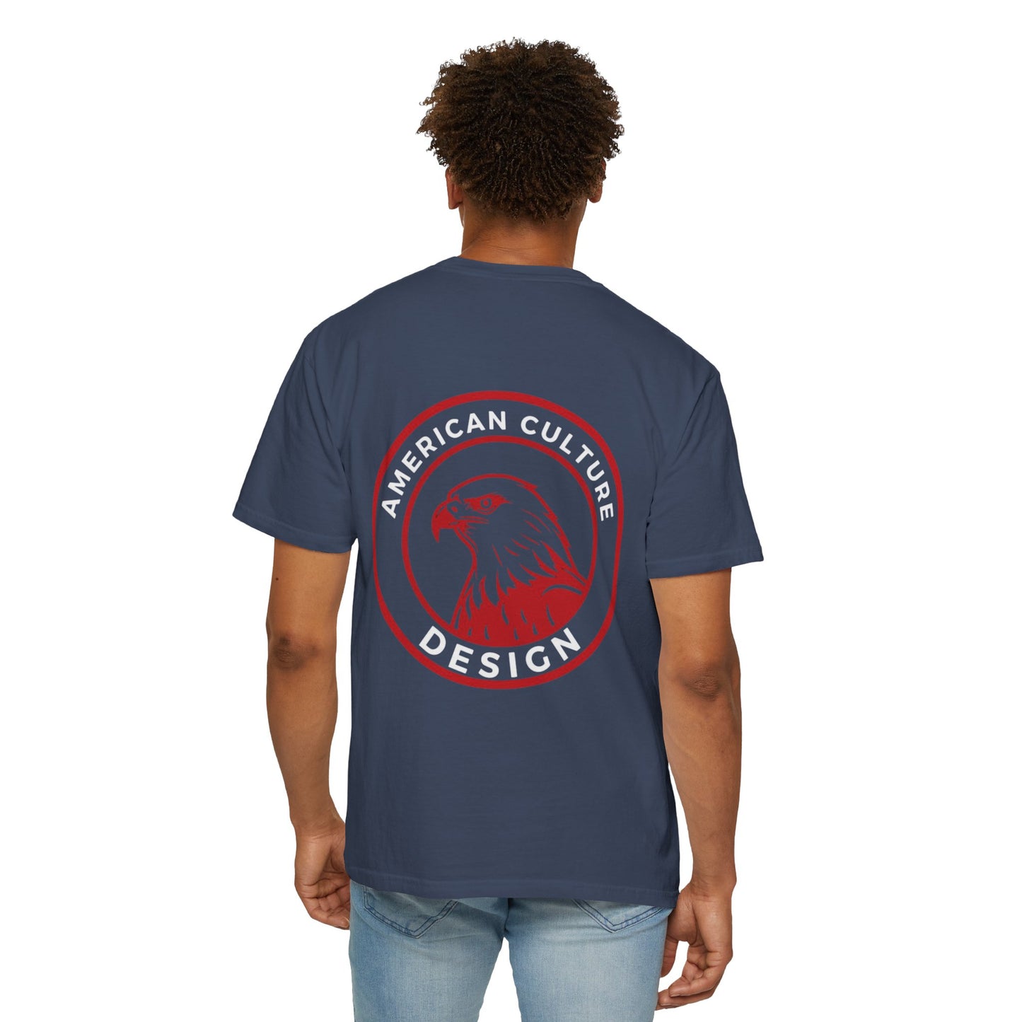 American Culture Design Unisex T-Shirt - Trendy Eagle Design