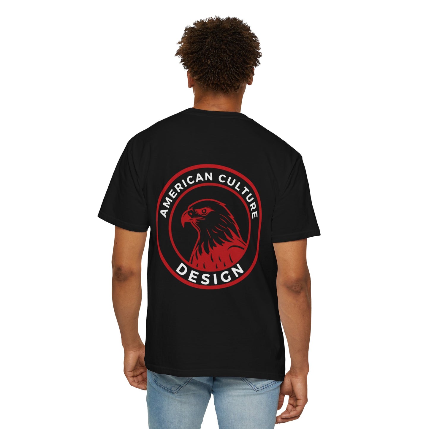 American Culture Design Unisex T-Shirt - Trendy Eagle Design