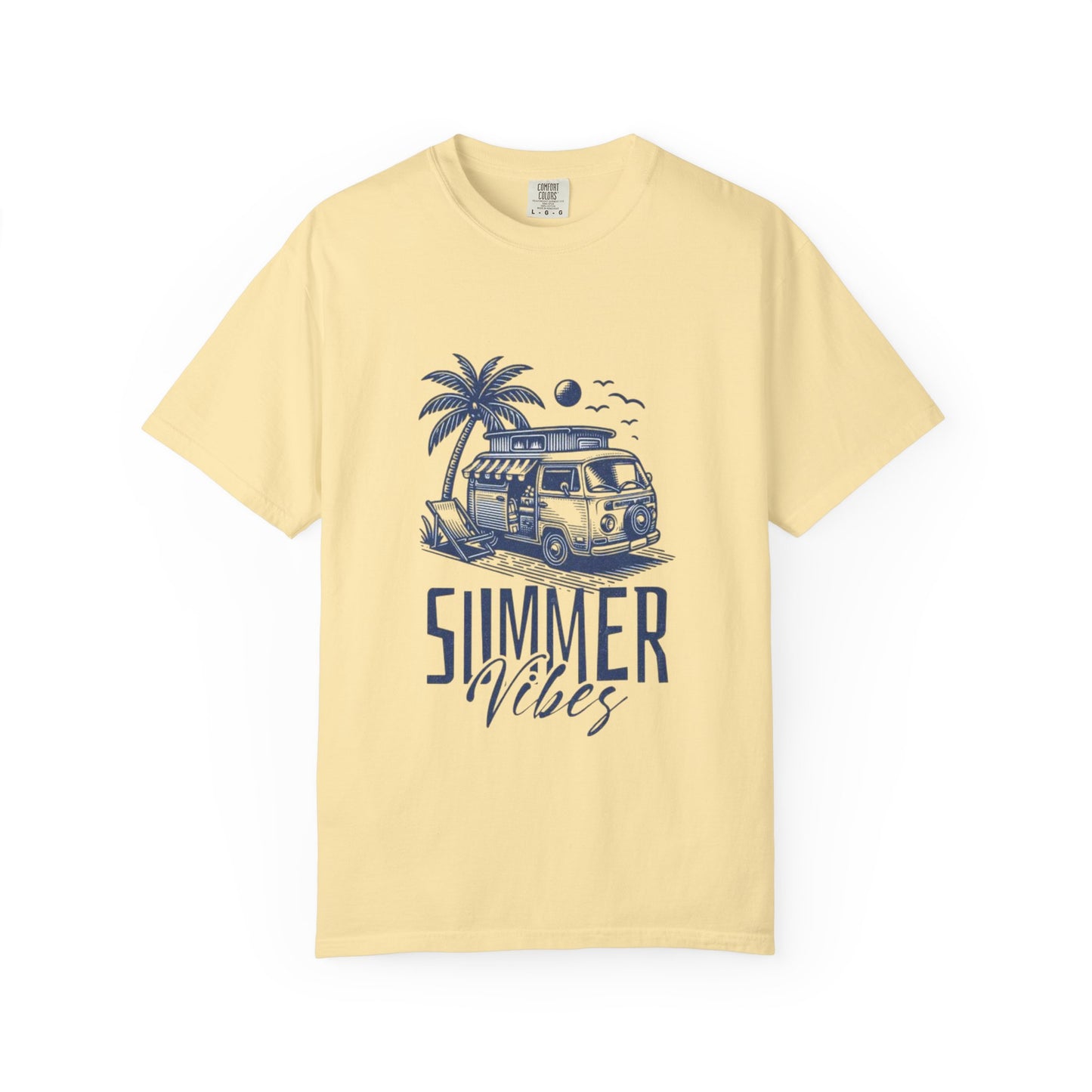 Summer Vibes Tee – 100% Cotton Retro Cool for Endless Sunshine