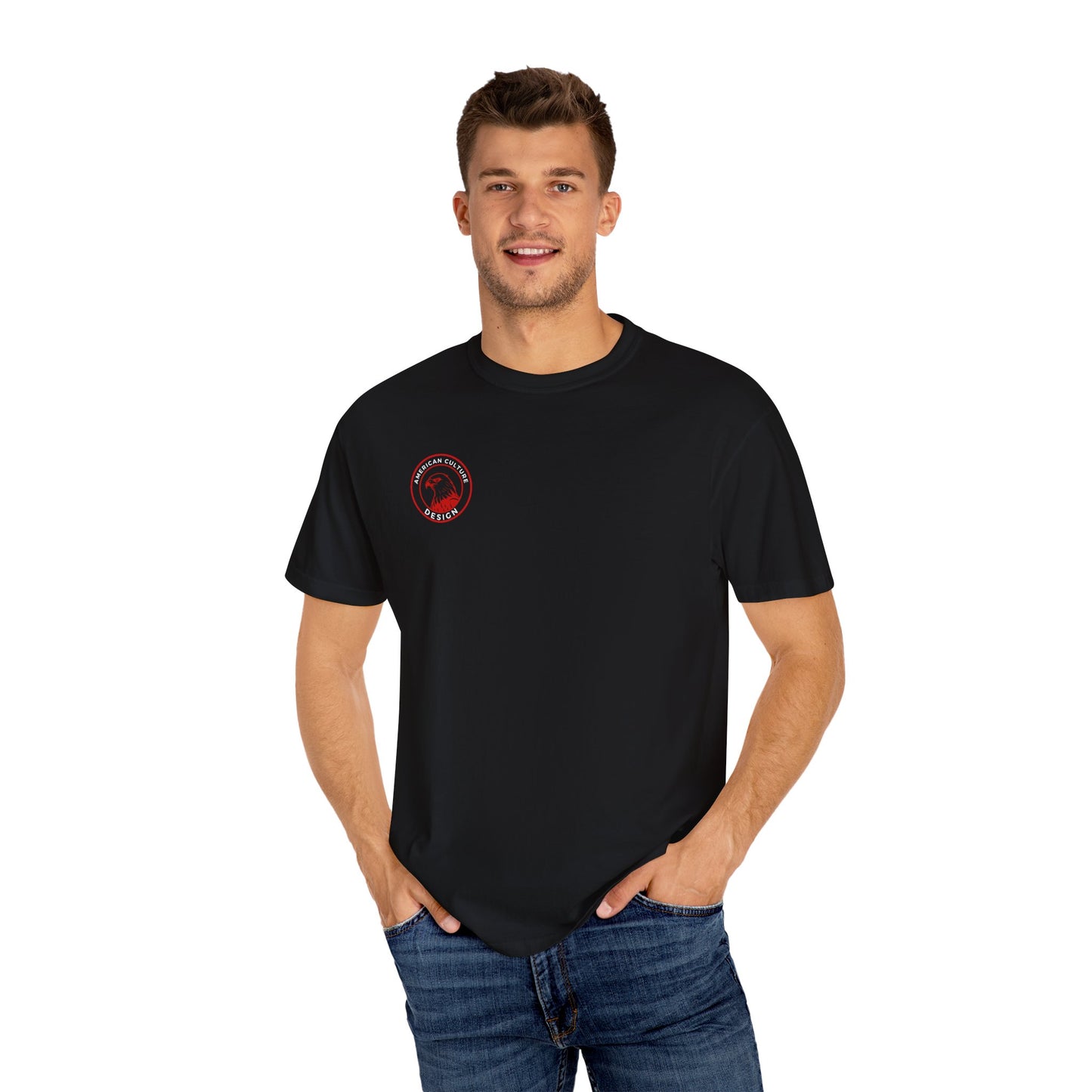 Unisex - American Culture Design Tee – Minimal Style, Maximum Identity