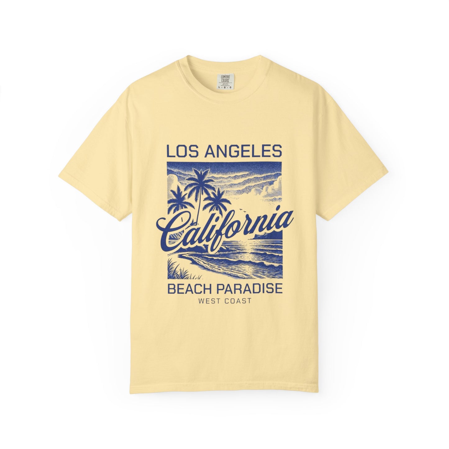Los Angeles California Beach Paradise Tee – 100% Cotton Classic for Endless Summer Vibes