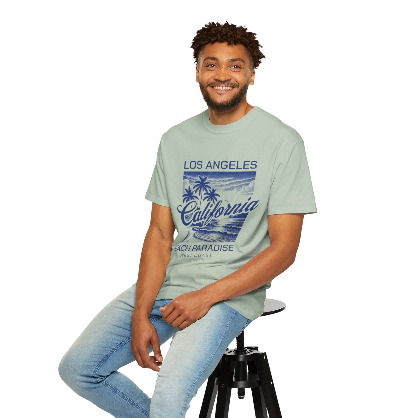 Los Angeles California Beach Paradise Tee – 100% Cotton Classic for Endless Summer Vibes