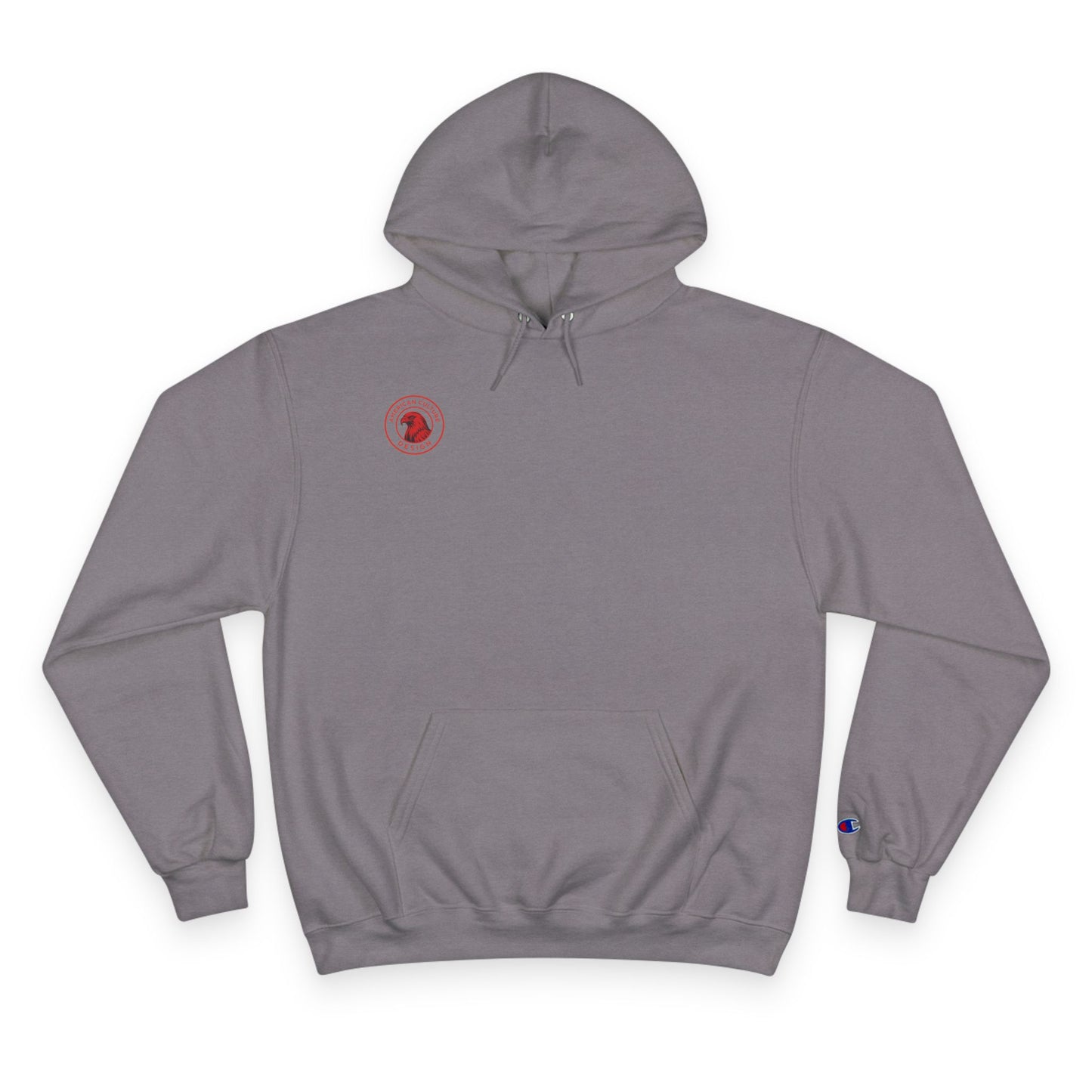 Inspirational Champion Hoodie - Iron Sharpens Iron, Proverbs 27:17