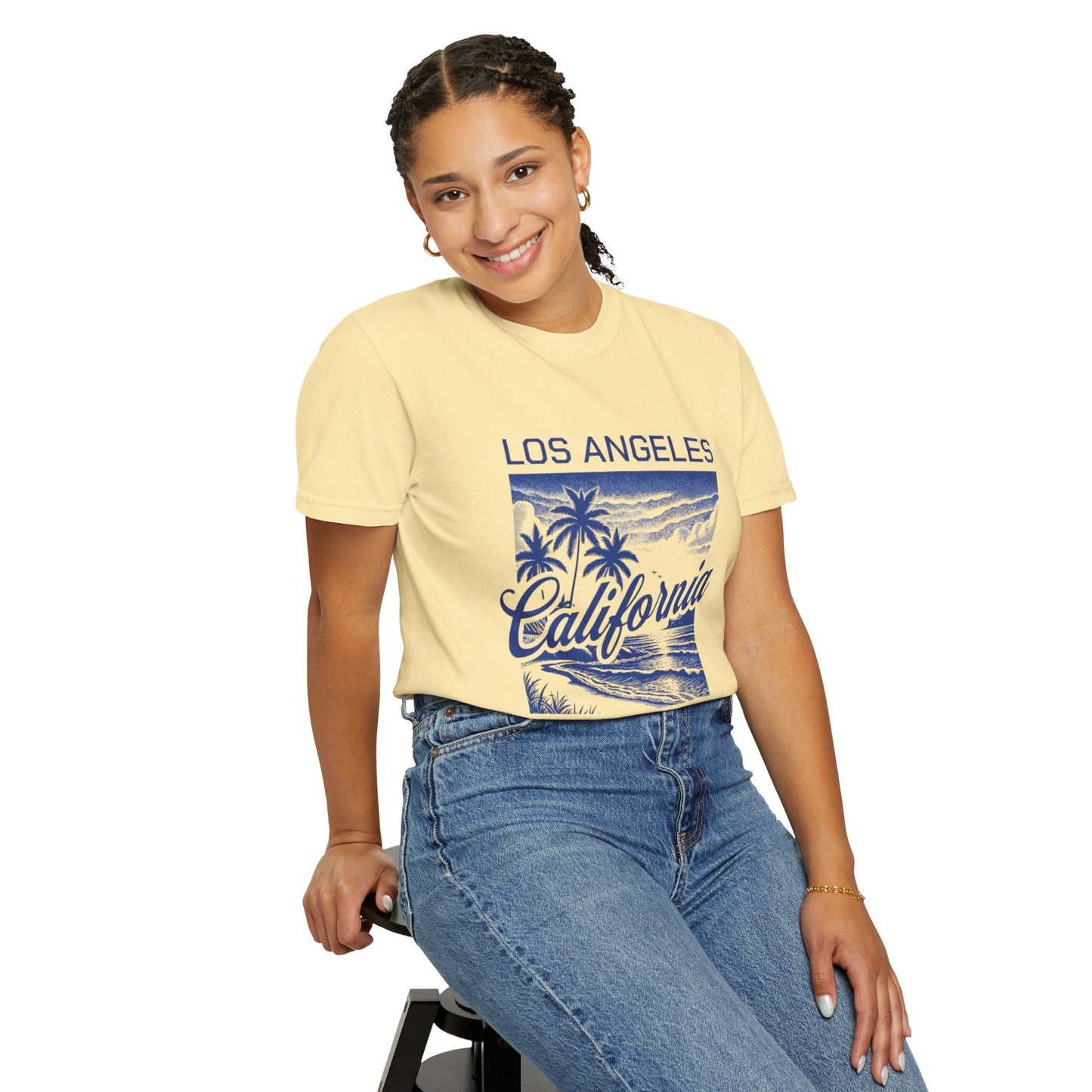 Los Angeles California Beach Paradise Tee – 100% Cotton Classic for Endless Summer Vibes