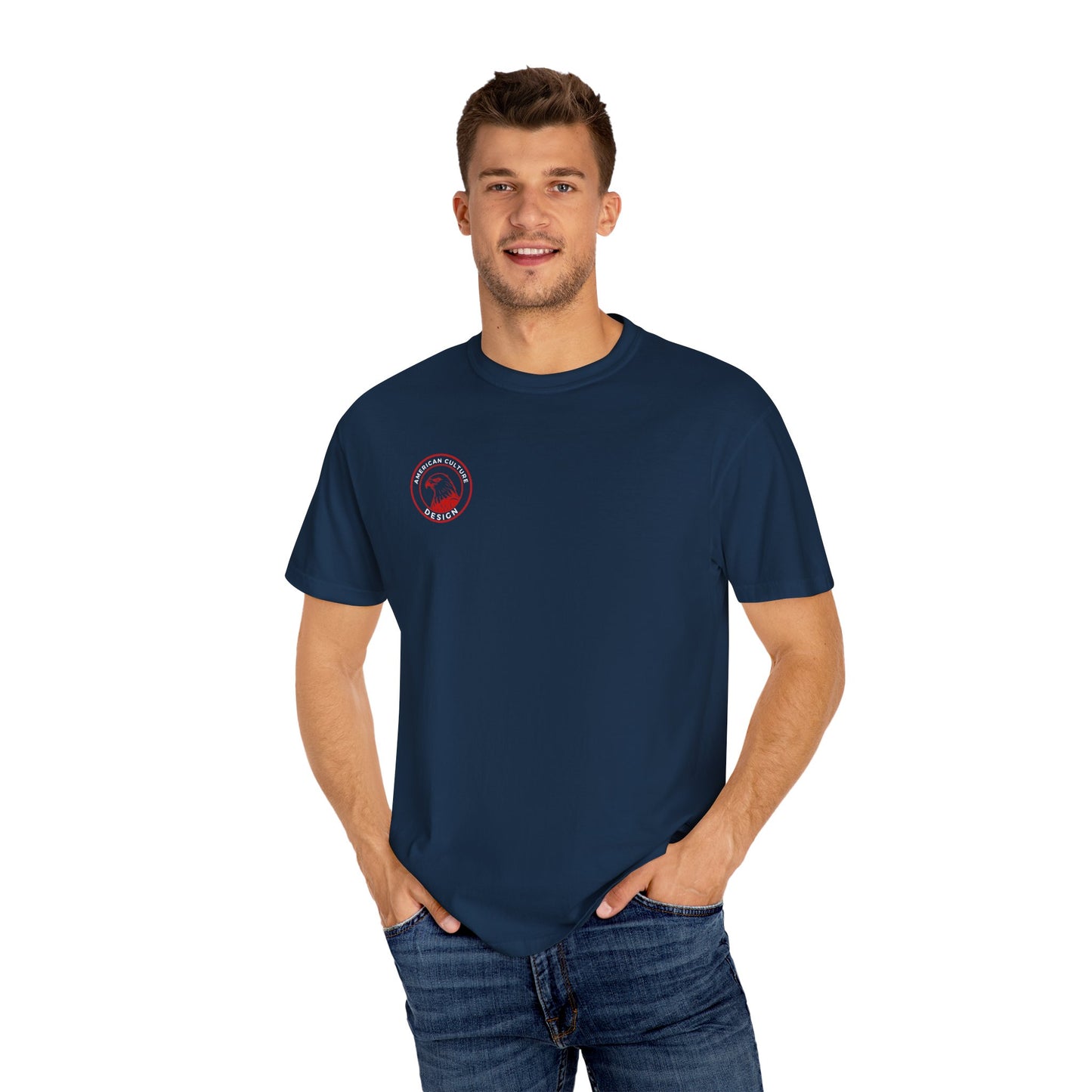 Unisex - American Culture Design Tee – Minimal Style, Maximum Identity
