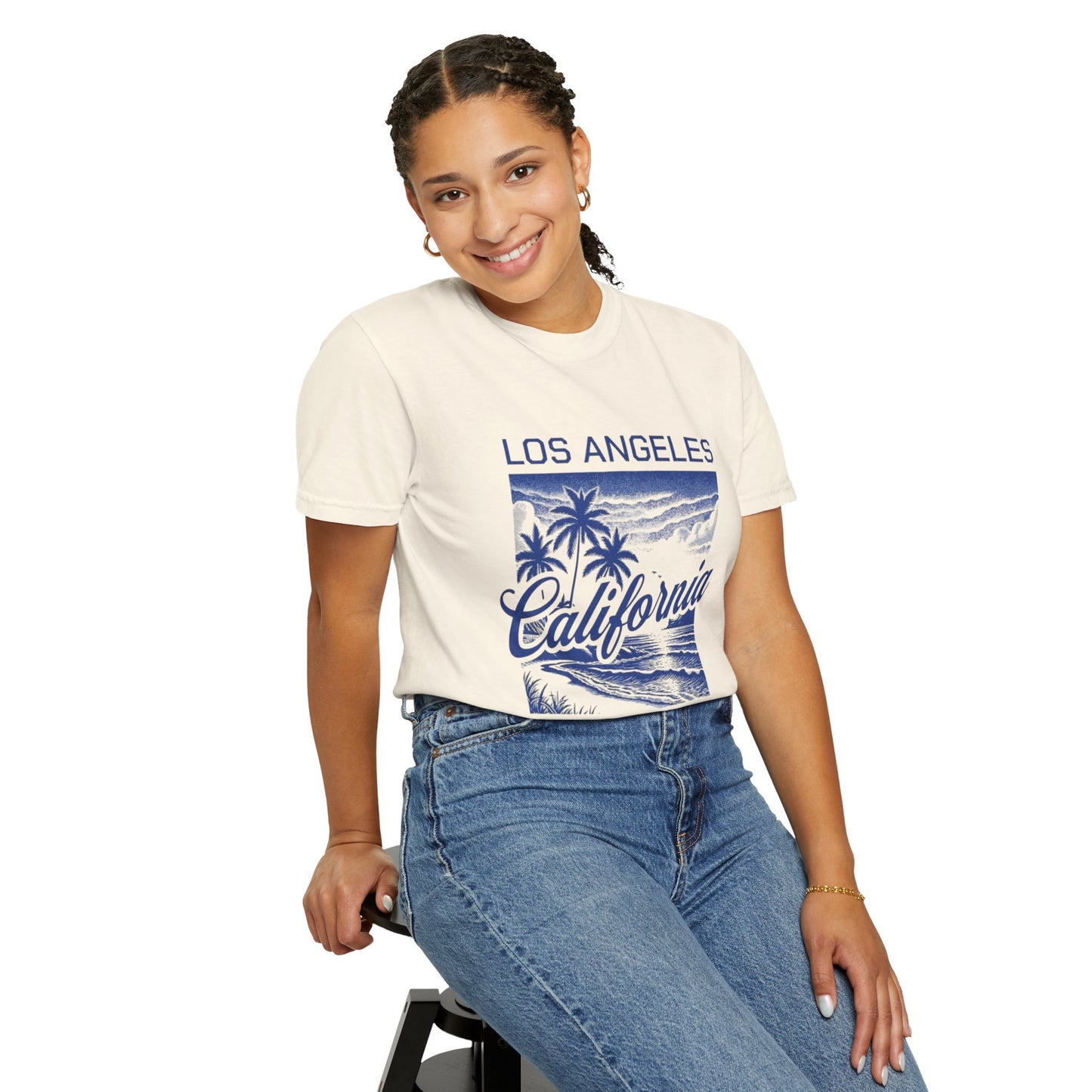 Los Angeles California Beach Paradise Tee – 100% Cotton Classic for Endless Summer Vibes