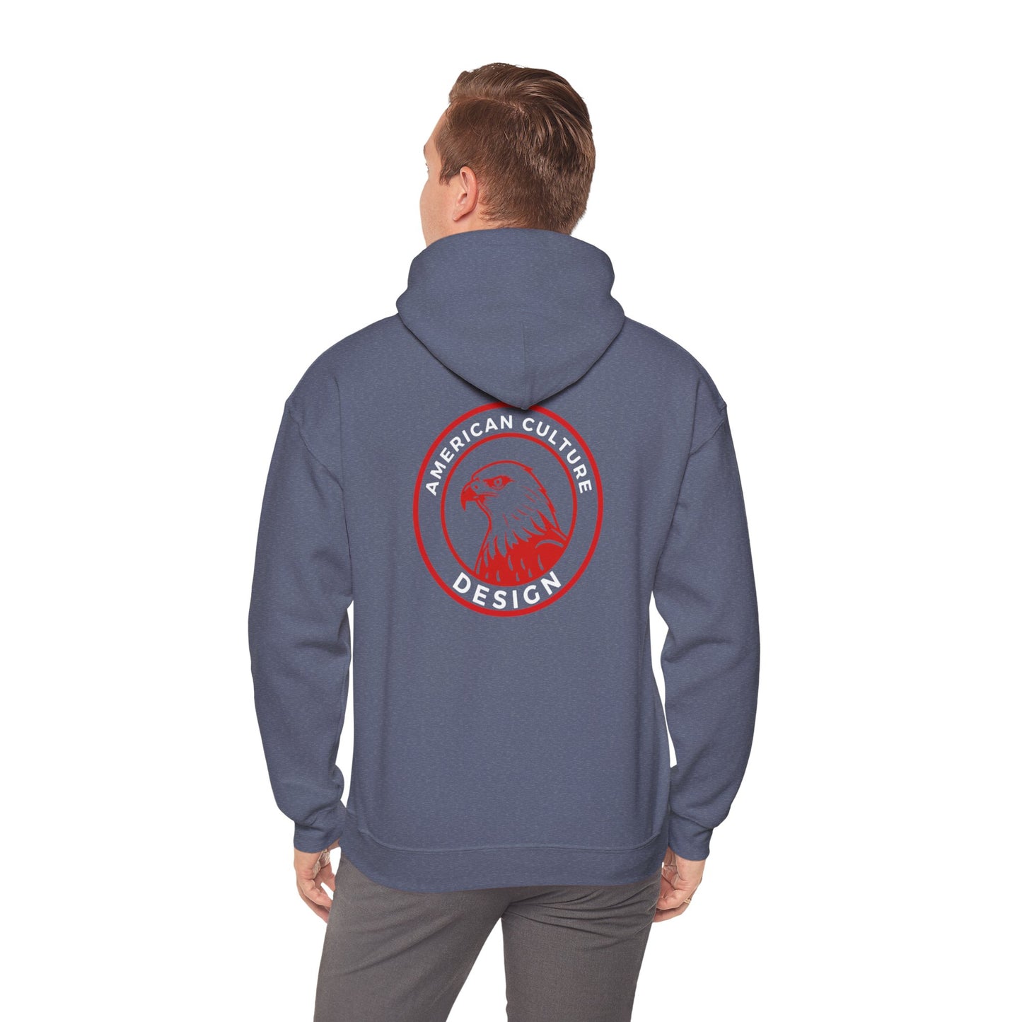 American Culture Design Hooded Sweatshirt for Comfort and Style