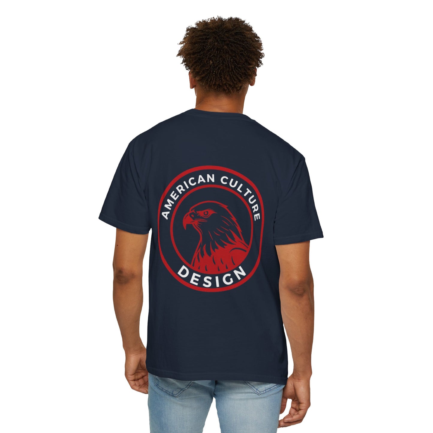 American Culture Design Unisex T-Shirt - Trendy Eagle Design