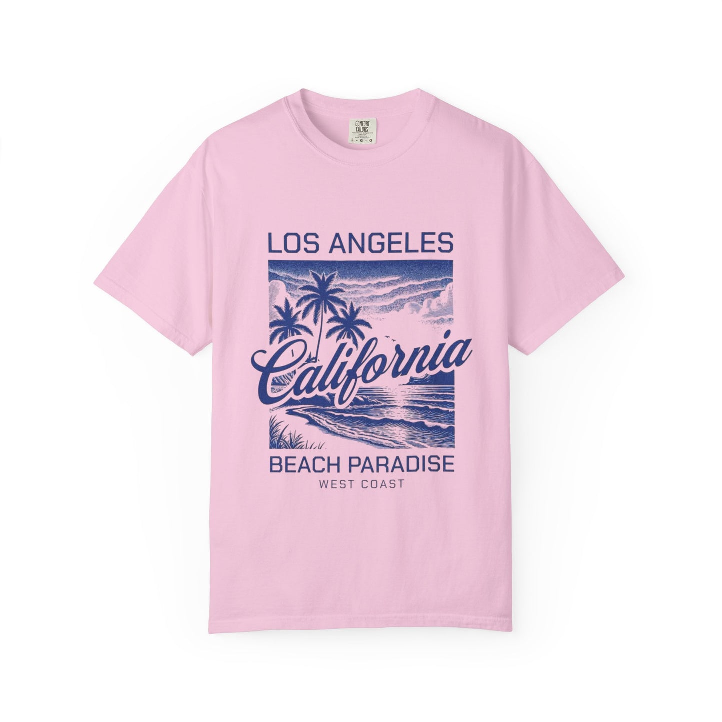 Los Angeles California Beach Paradise Tee – 100% Cotton Classic for Endless Summer Vibes