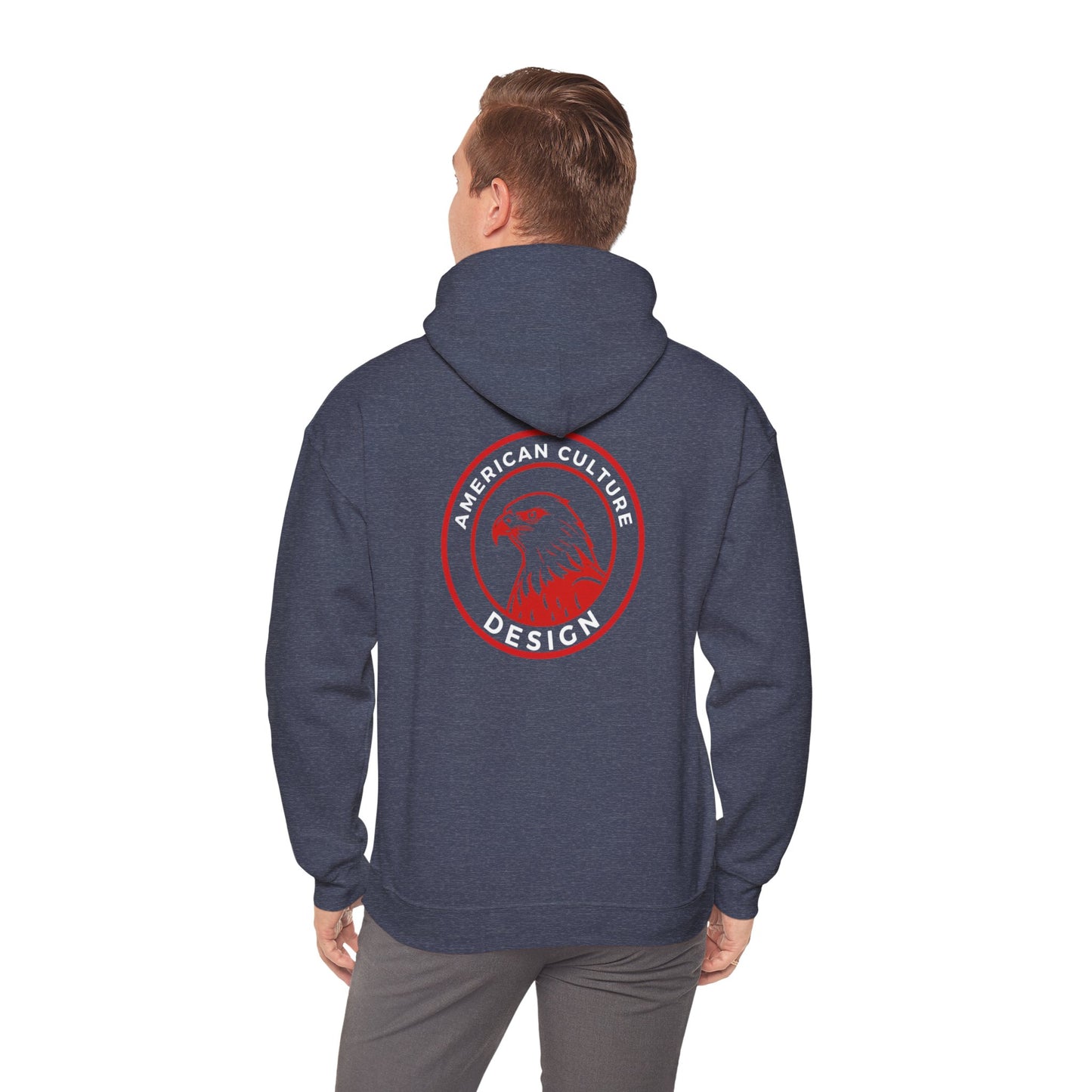 American Culture Design Hooded Sweatshirt for Comfort and Style