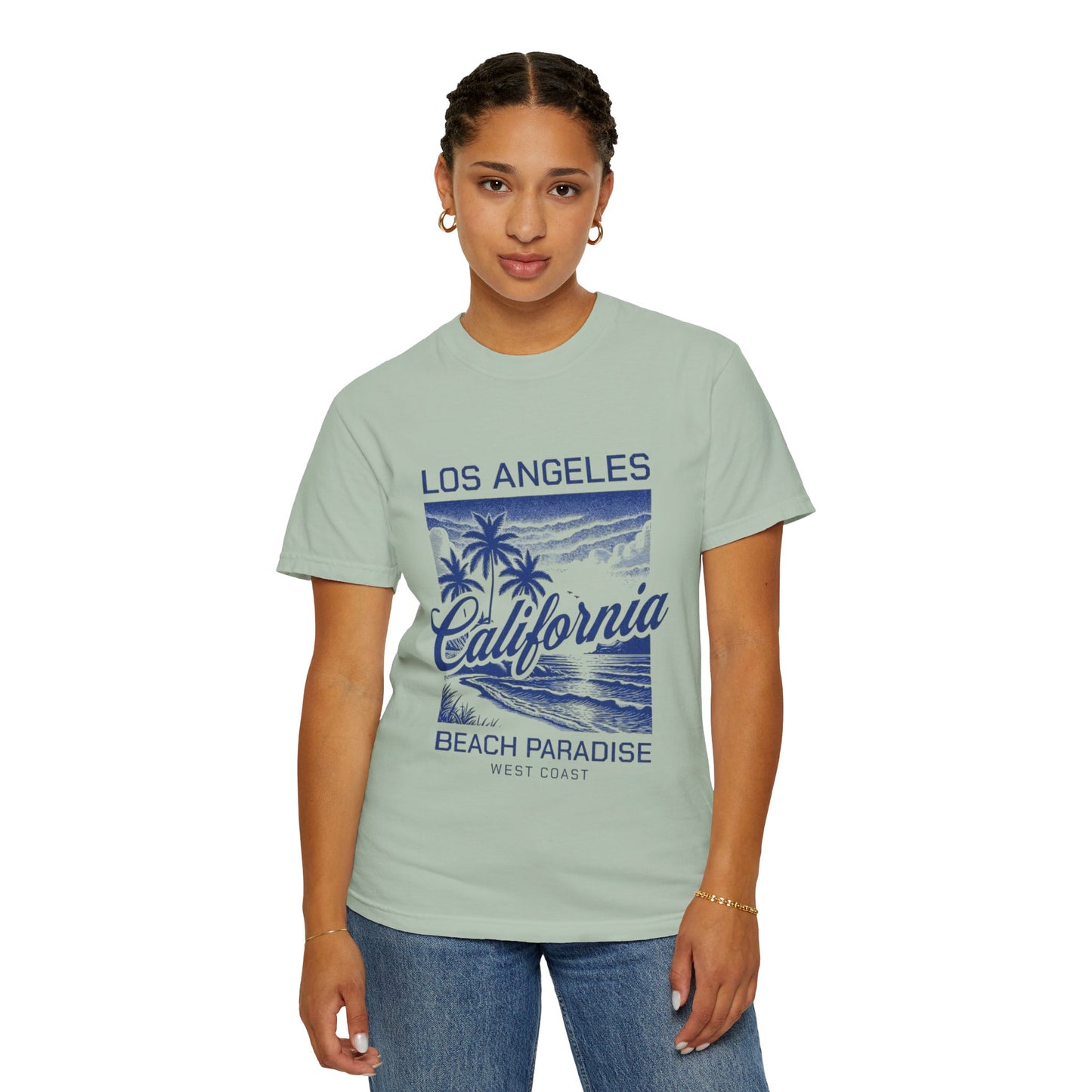 Los Angeles California Beach Paradise Tee – 100% Cotton Classic for Endless Summer Vibes