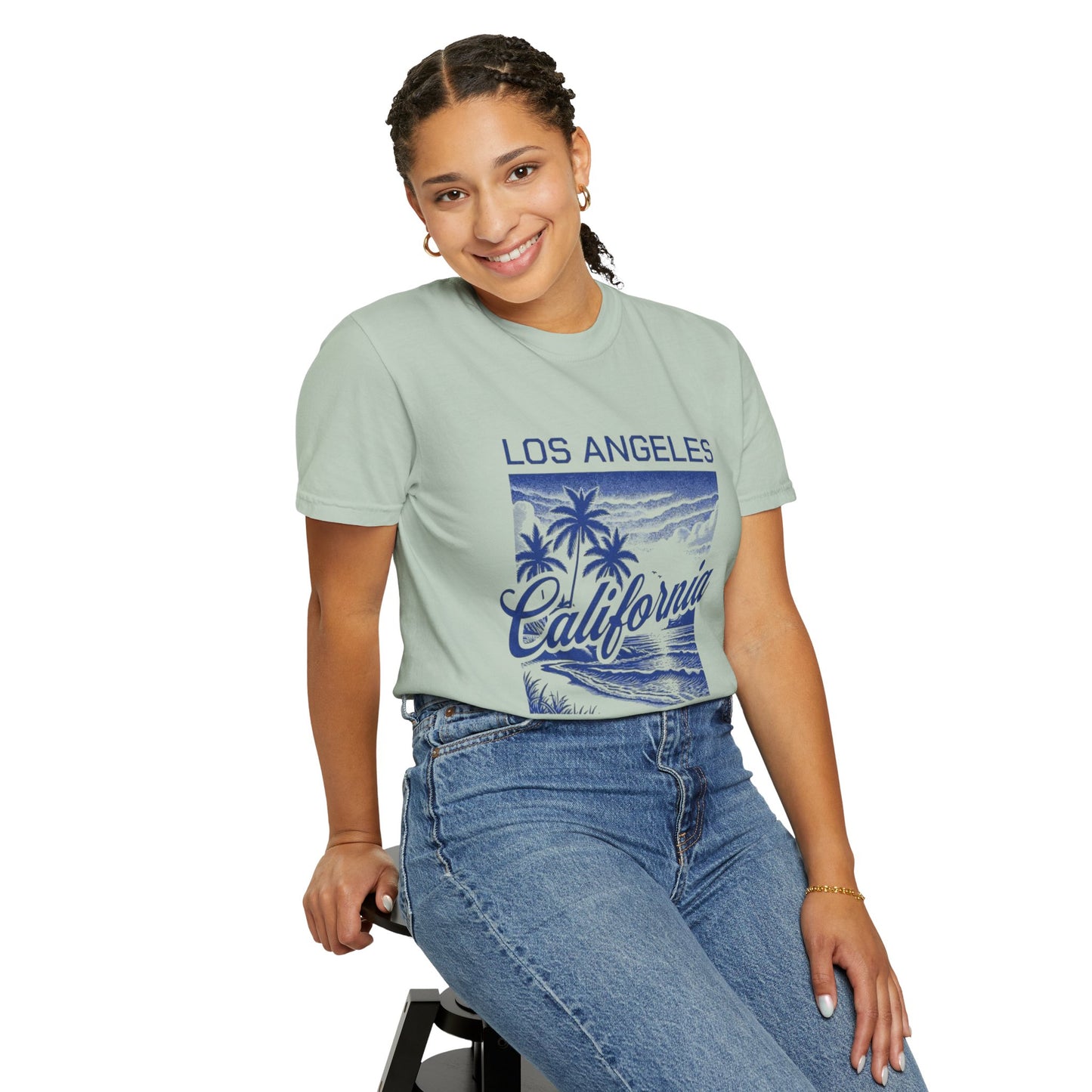Los Angeles California Beach Paradise Tee – 100% Cotton Classic for Endless Summer Vibes