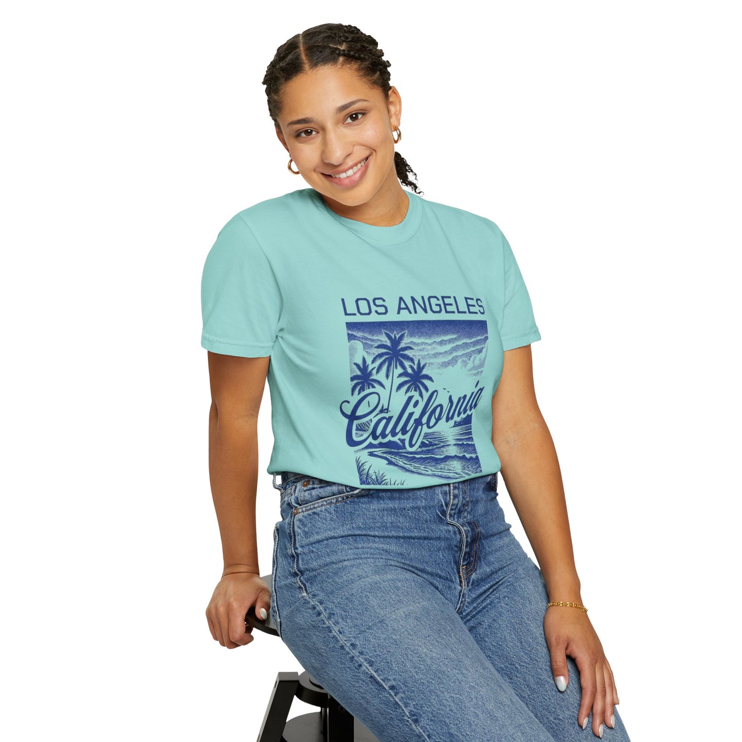 Los Angeles California Beach Paradise Tee – 100% Cotton Classic for Endless Summer Vibes