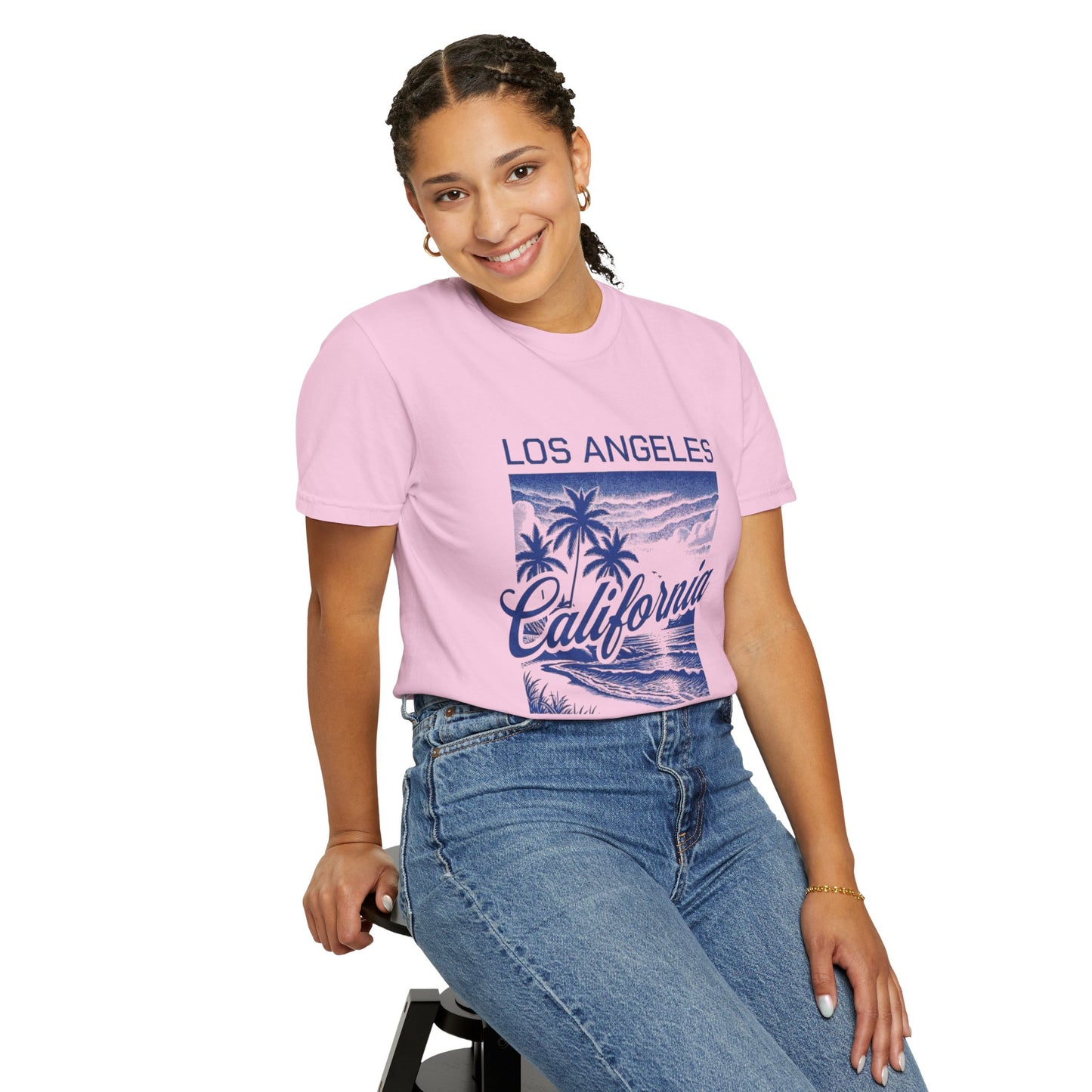 Los Angeles California Beach Paradise Tee – 100% Cotton Classic for Endless Summer Vibes