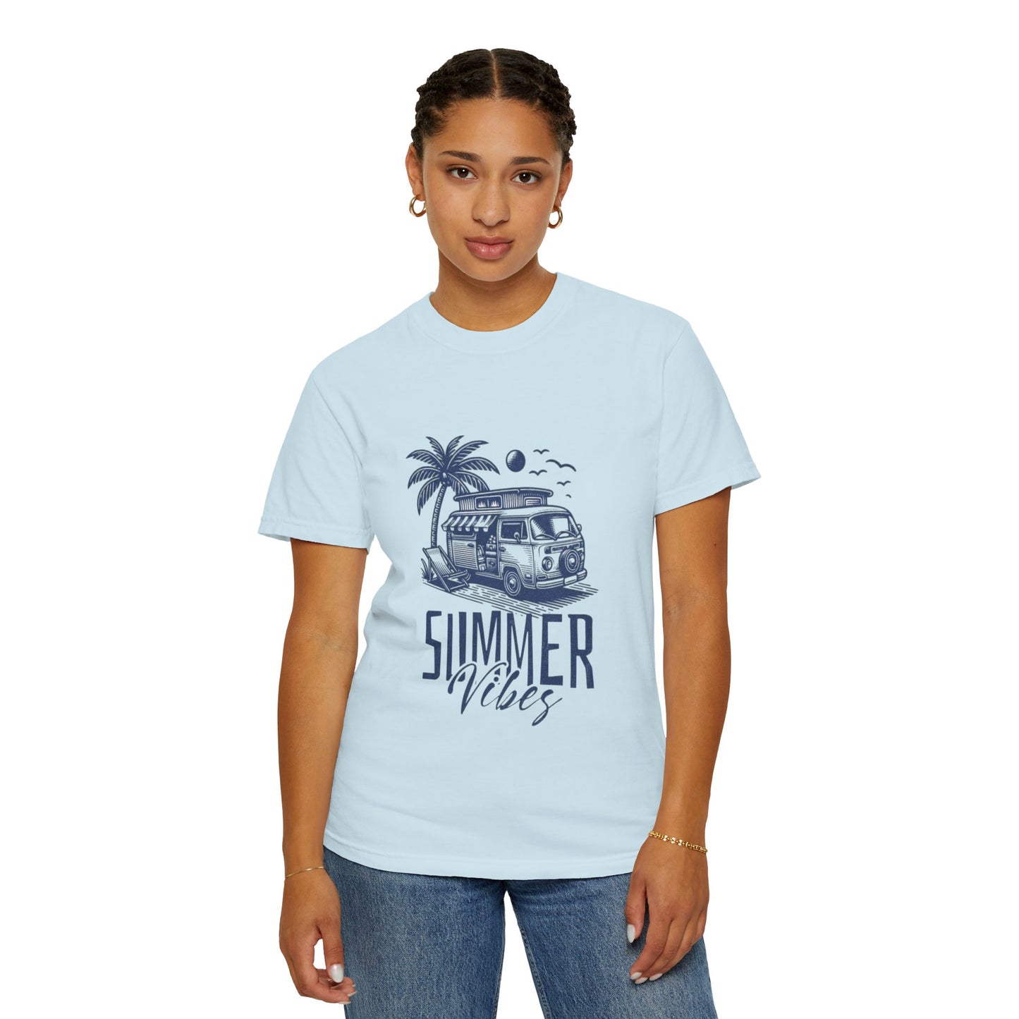 Summer Vibes Tee – 100% Cotton Retro Cool for Endless Sunshine