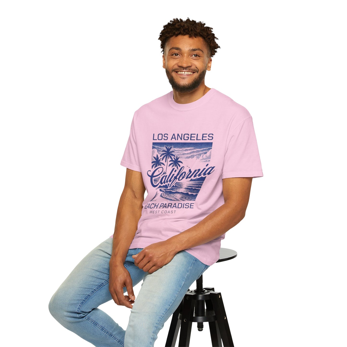 Los Angeles California Beach Paradise Tee – 100% Cotton Classic for Endless Summer Vibes