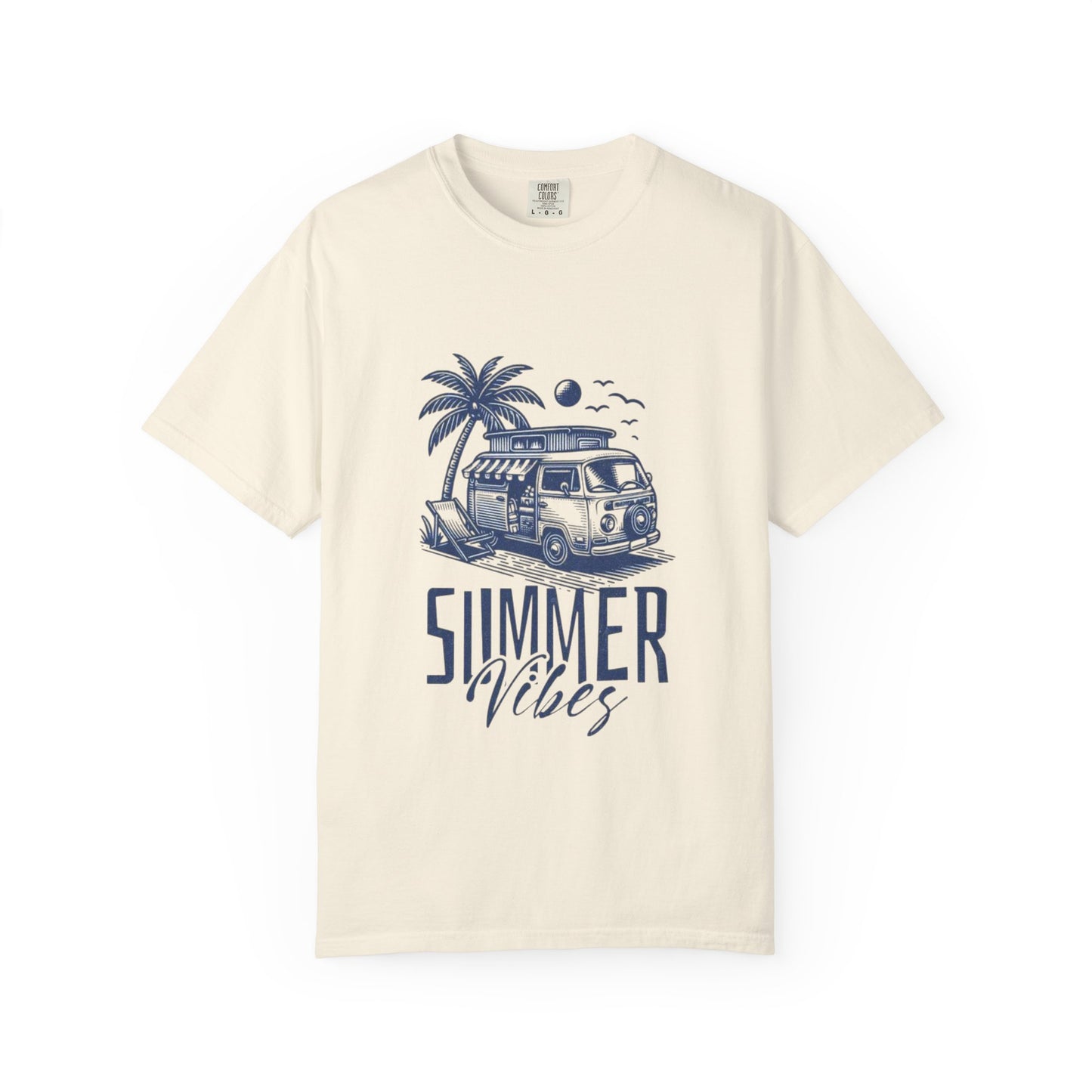 Summer Vibes Tee – 100% Cotton Retro Cool for Endless Sunshine