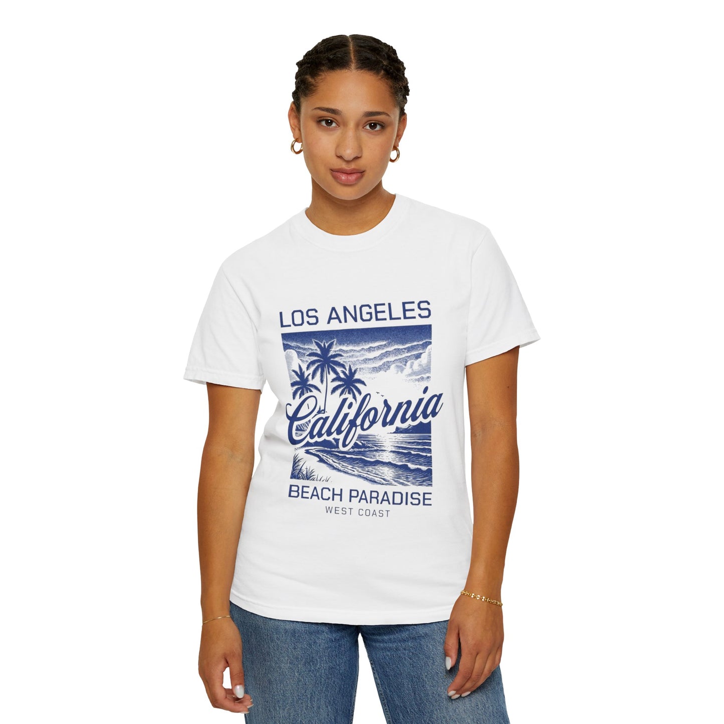 Los Angeles California Beach Paradise Tee – 100% Cotton Classic for Endless Summer Vibes