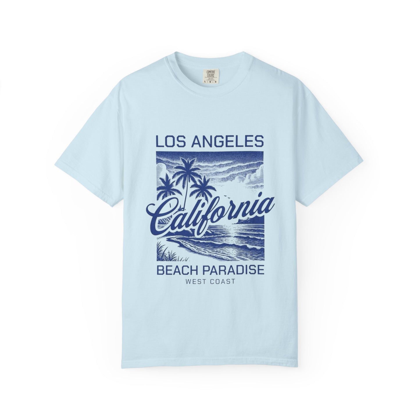 Los Angeles California Beach Paradise Tee – 100% Cotton Classic for Endless Summer Vibes