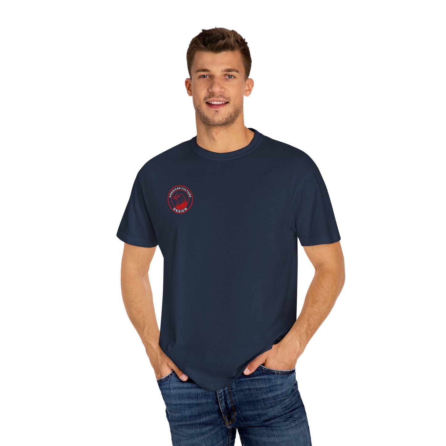 Unisex - American Culture Design Tee – Minimal Style, Maximum Identity