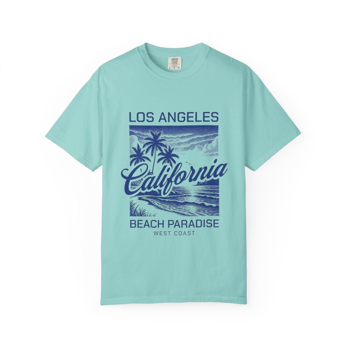 Los Angeles California Beach Paradise Tee – 100% Cotton Classic for Endless Summer Vibes