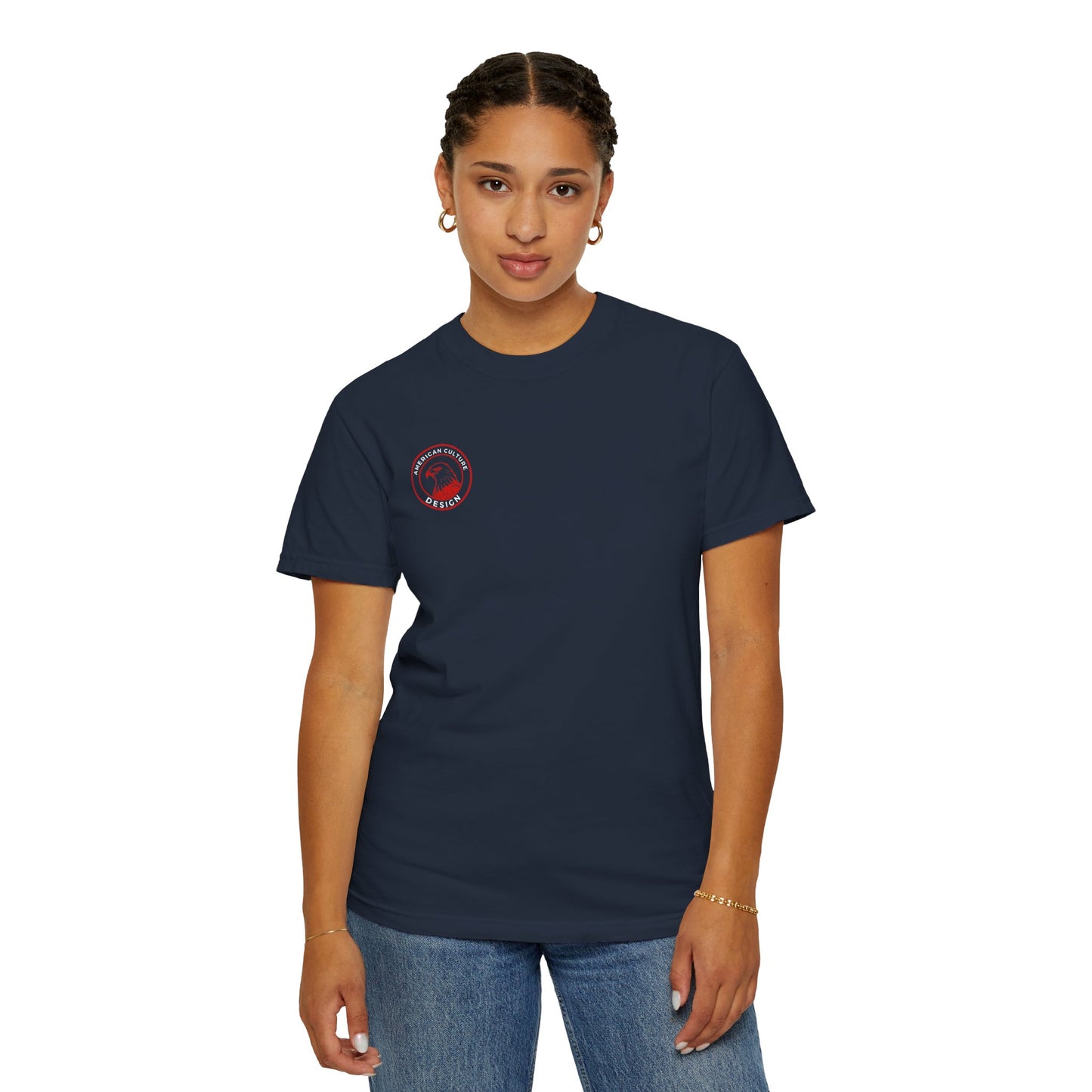 Unisex - American Culture Design Tee – Minimal Style, Maximum Identity
