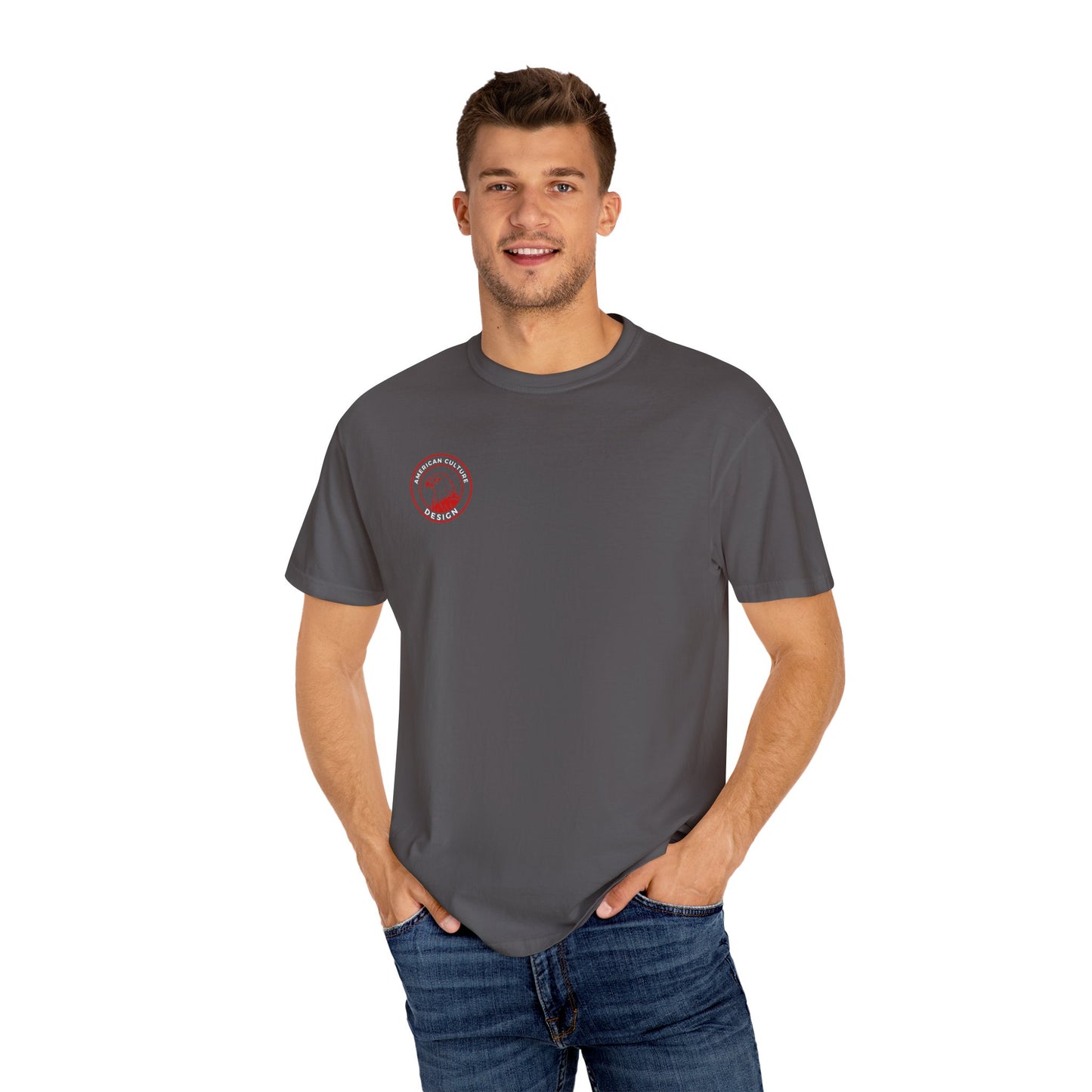 Unisex - American Culture Design Tee – Minimal Style, Maximum Identity