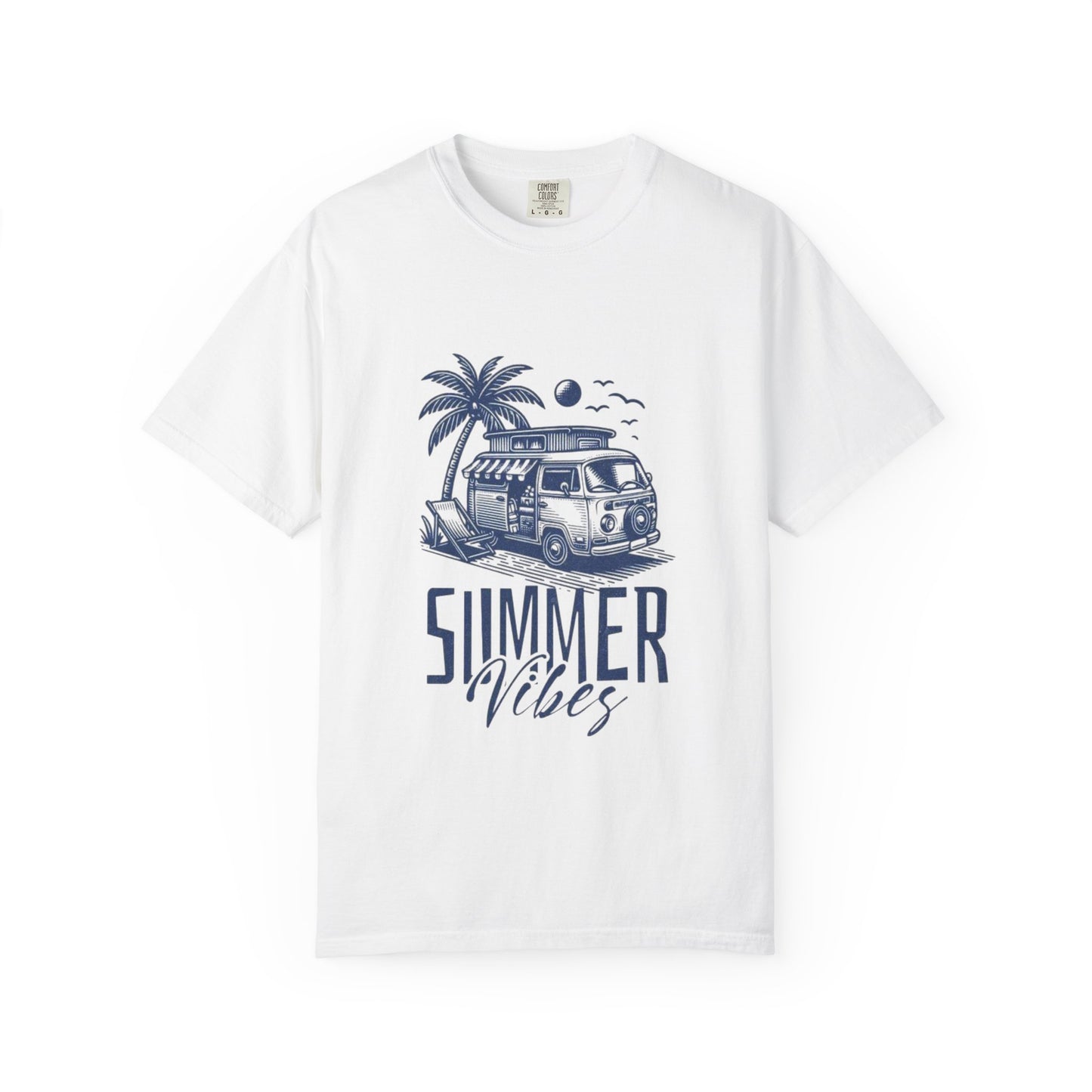 Summer Vibes Tee – 100% Cotton Retro Cool for Endless Sunshine