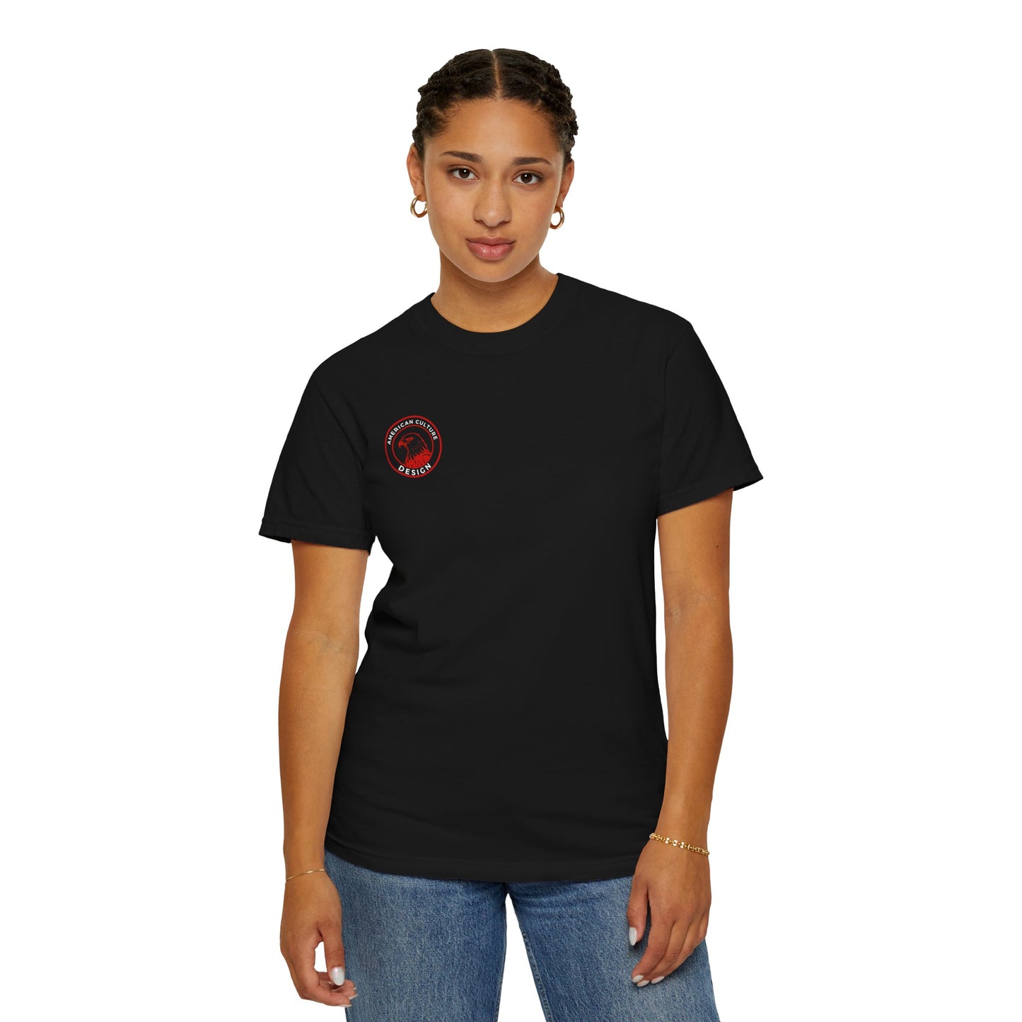 Unisex - American Culture Design Tee – Minimal Style, Maximum Identity