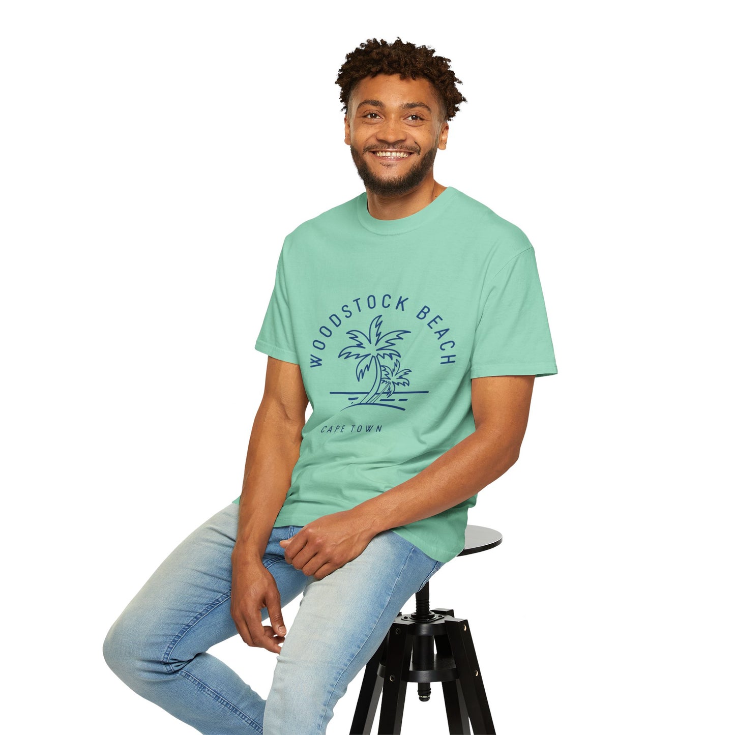 Woodstock Beach Cape Town Tee – 100% Cotton Comfort Meets Coastal Vibes