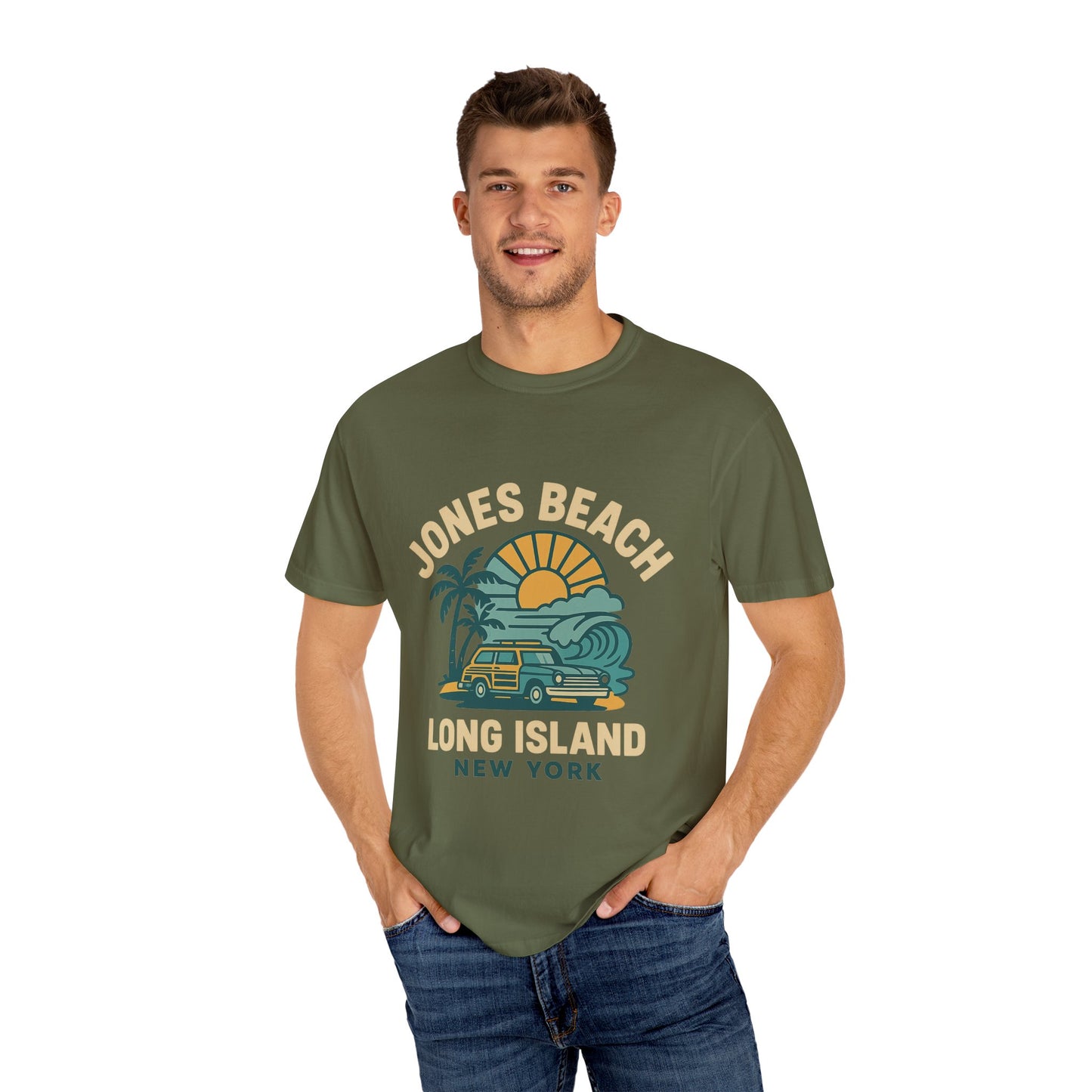 Jones Beach Vibes Unisex T-Shirt - Long Island Surf Style