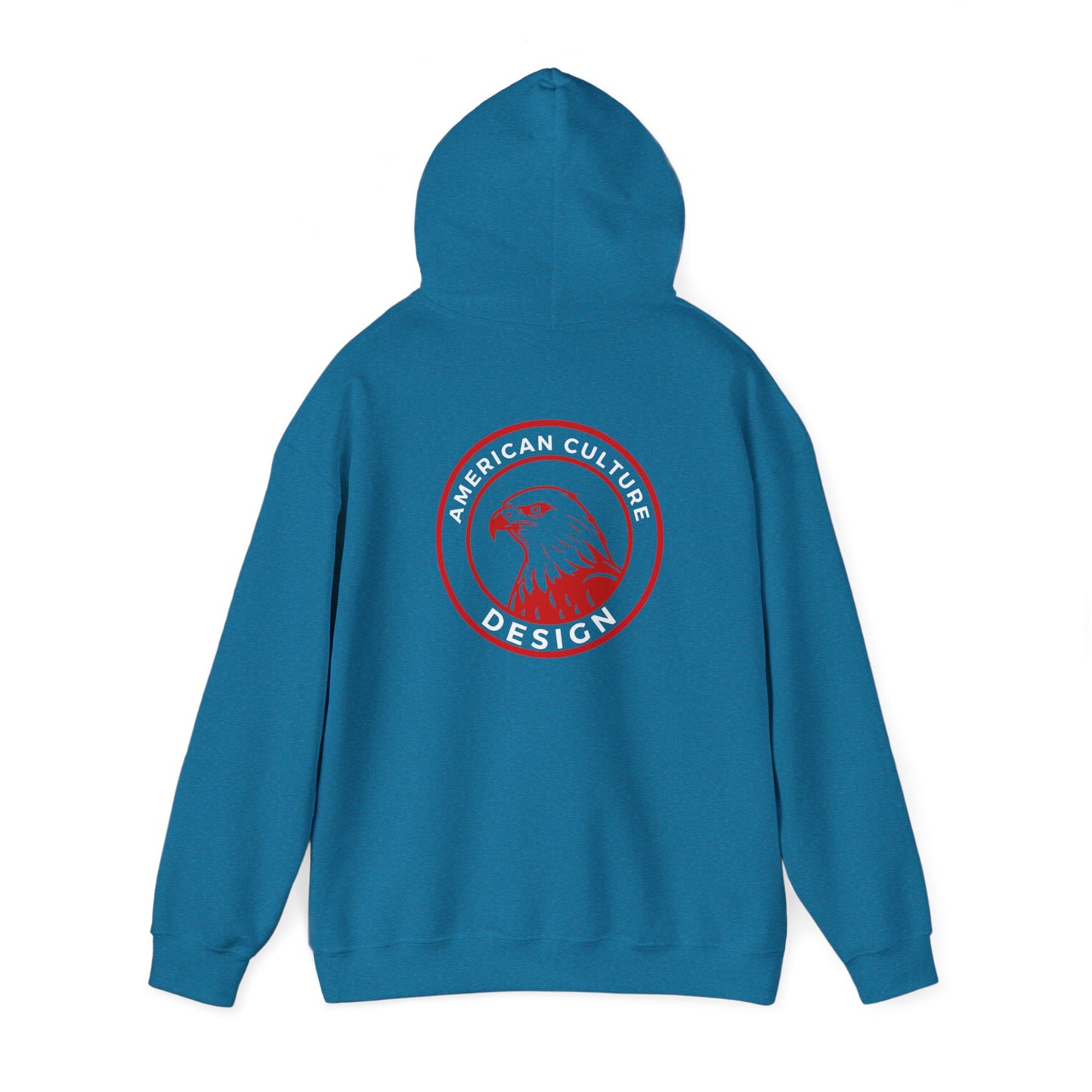 American Culture Design Hooded Sweatshirt for Comfort and Style