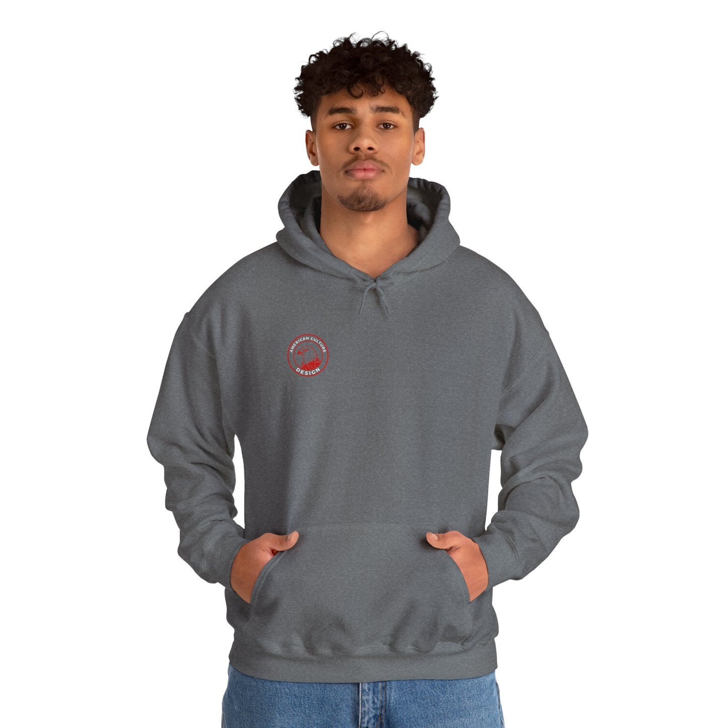 American Culture Design Hooded Sweatshirt for Comfort and Style