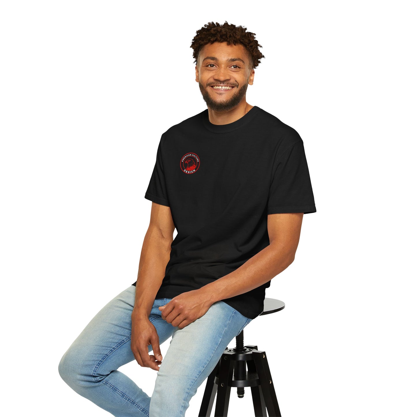 Unisex - American Culture Design Tee – Minimal Style, Maximum Identity