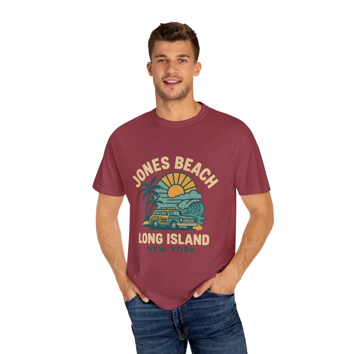 Jones Beach Vibes Unisex T-Shirt - Long Island Surf Style