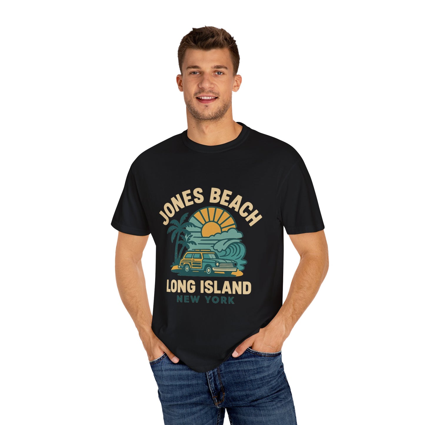 Jones Beach Vibes Unisex T-Shirt - Long Island Surf Style