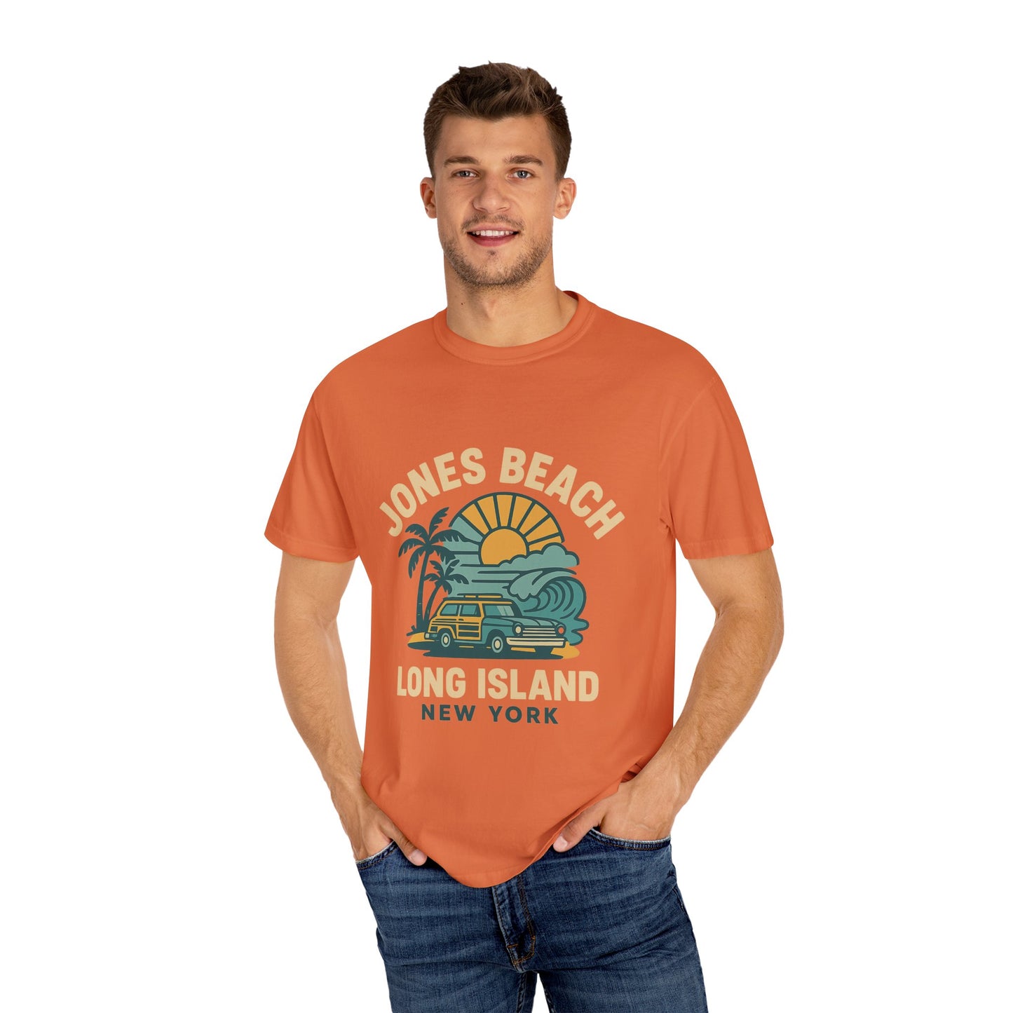 Jones Beach Vibes Unisex T-Shirt - Long Island Surf Style