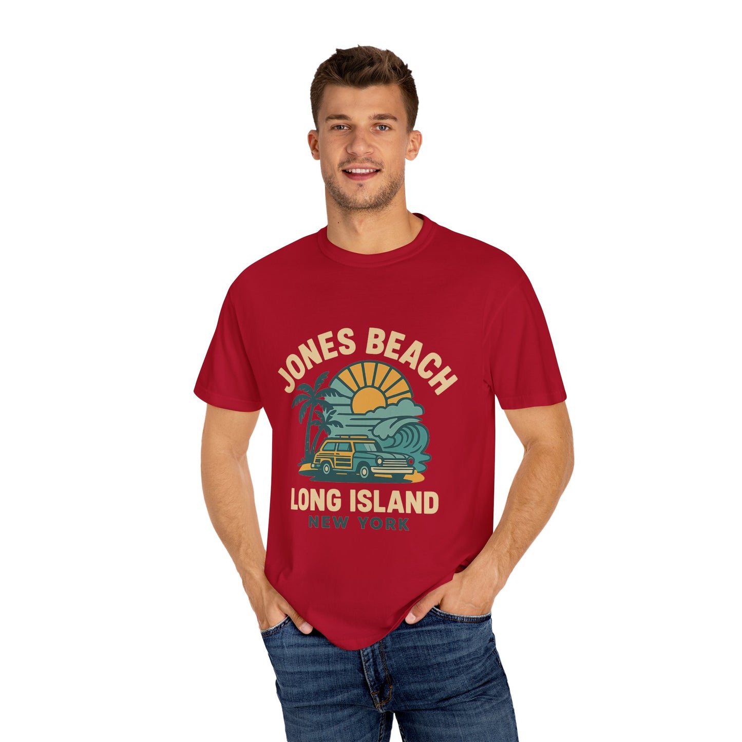 Jones Beach Vibes Unisex T-Shirt - Long Island Surf Style